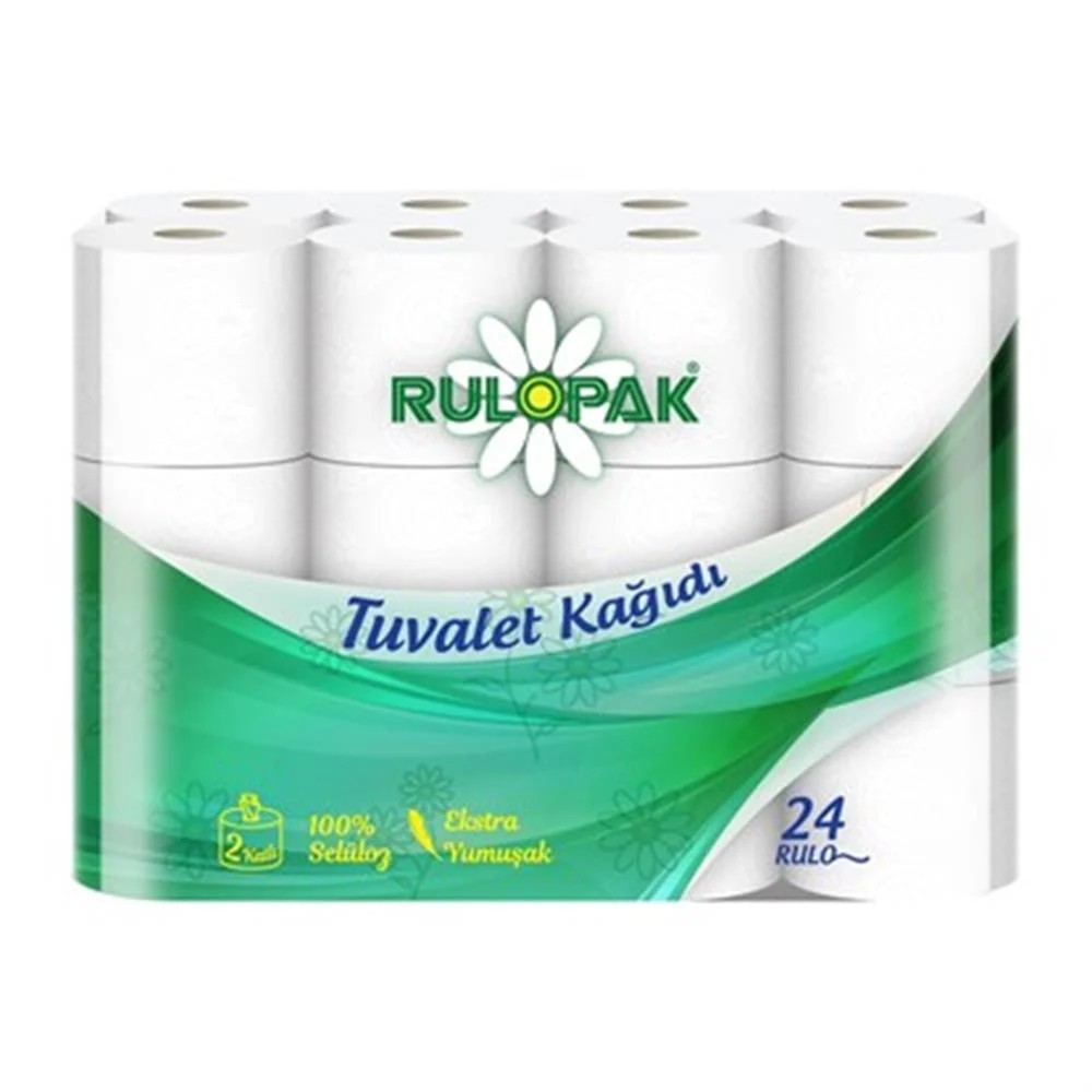 Rulopak Tuvalet Kağıdı 2 Katlı 72'Li Paket