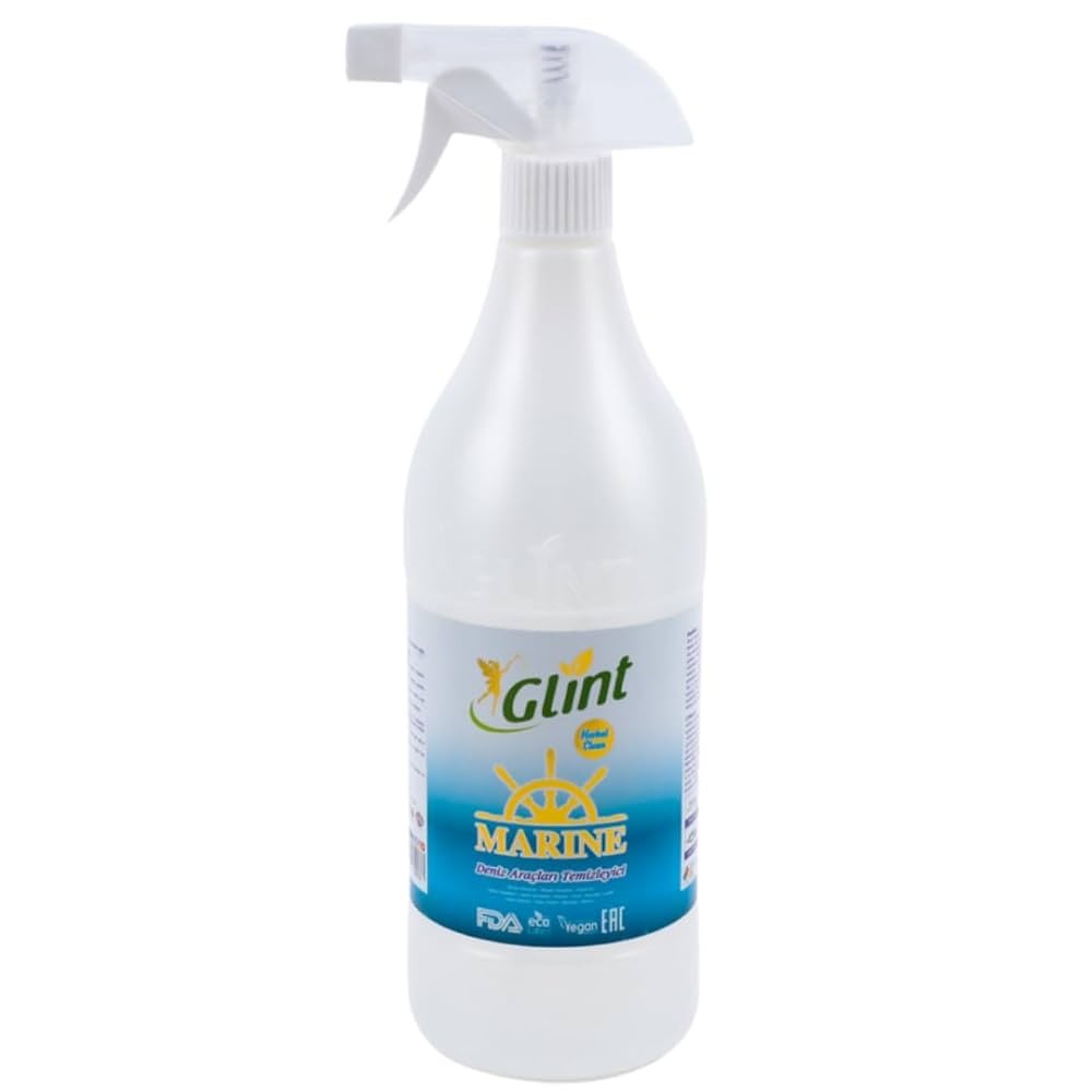 Glint Marine 1 Litre Bitkisel Kimyasalsız Tekne Yüzey Temizleyici Kokusuz Sprey