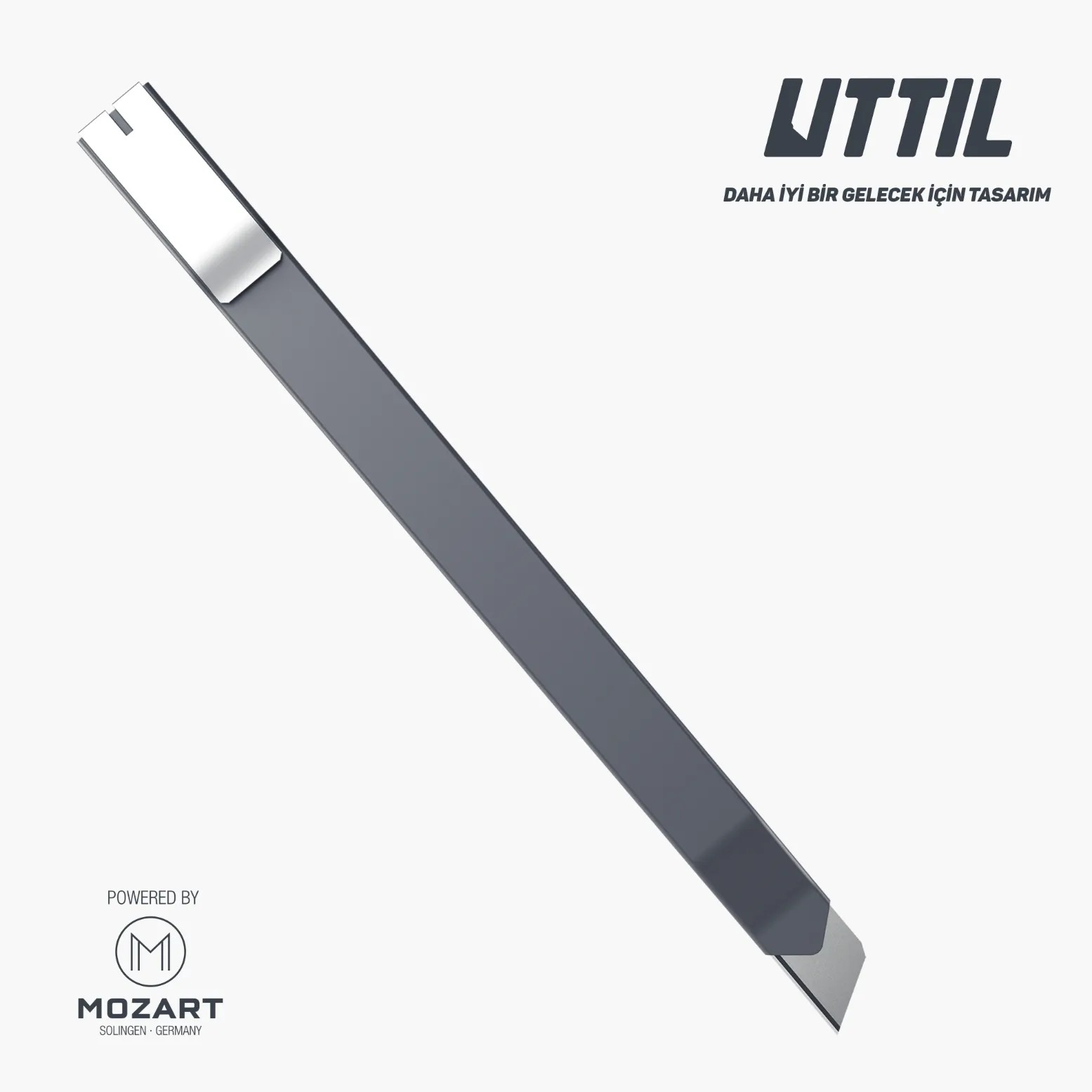 Uttıl Süper İnce 9 mm Oto-Kilit Maket Bıçağı