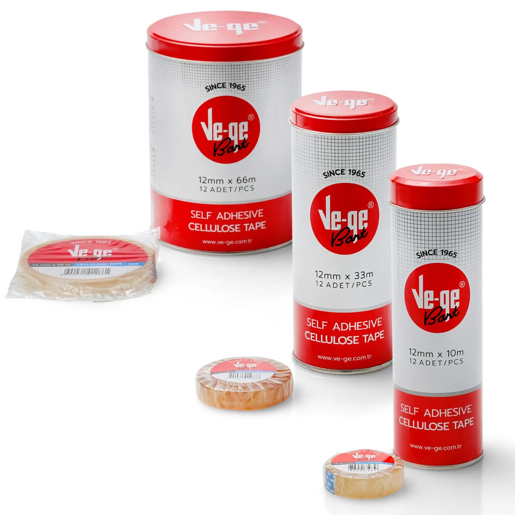 Bant - Kırtasiye Bantları - Cellulose Tape (Metal Kutu)