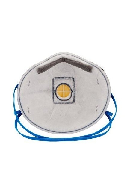3M 9922 FFP2 Ventilli Aktif Karbonlu Organik Gaz, Toz ve Sis Maskesi (10 Adet-Kutu)