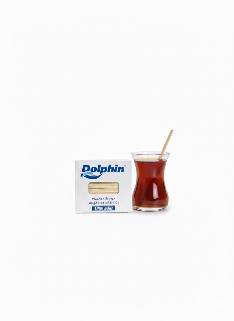 Dolphin Tahta Karıştırıcı 10cm 1000li