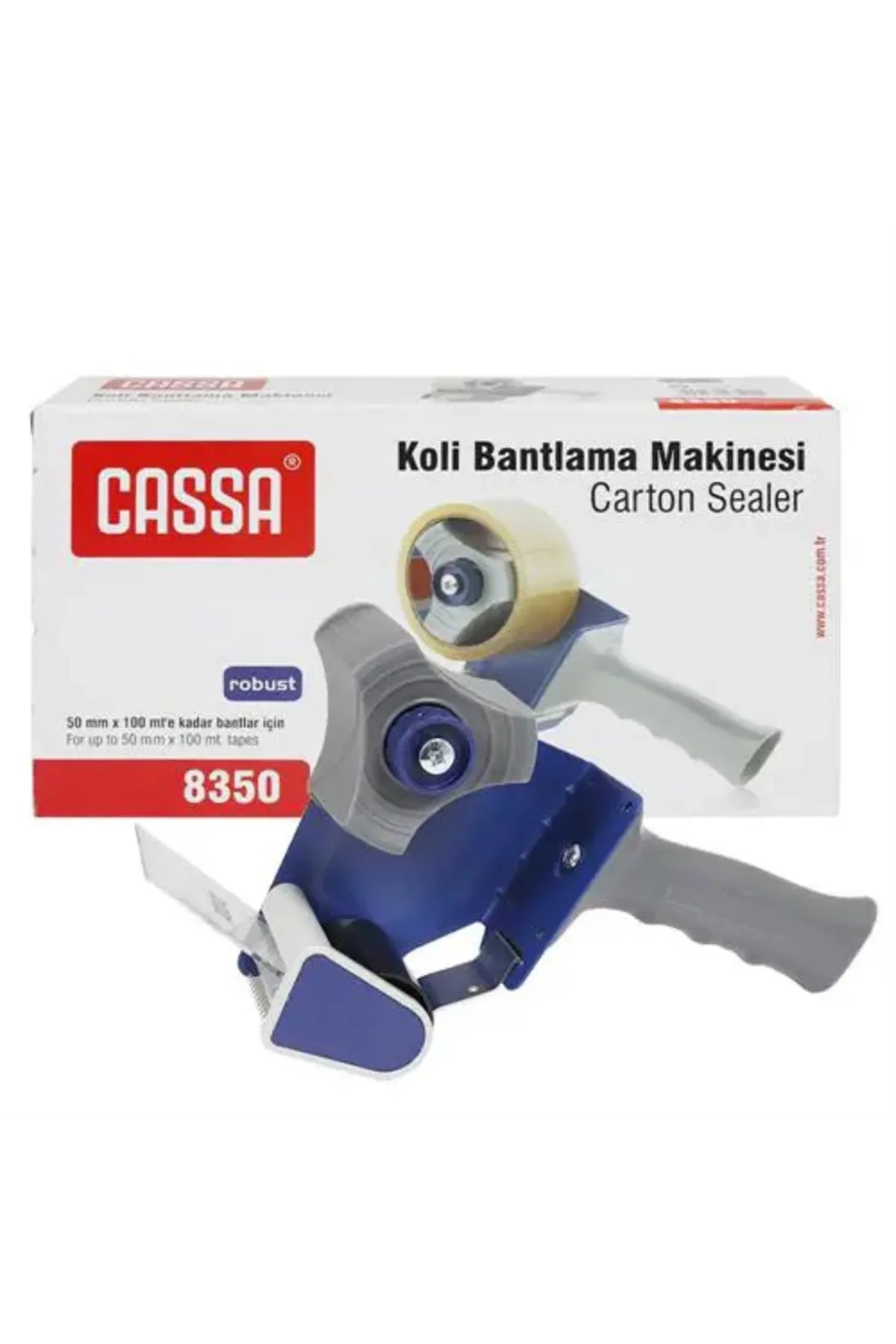 Cassa ROBUST Koli Bantlama Makinesi - 50 mm x 100 mt. Bant Uyumlu