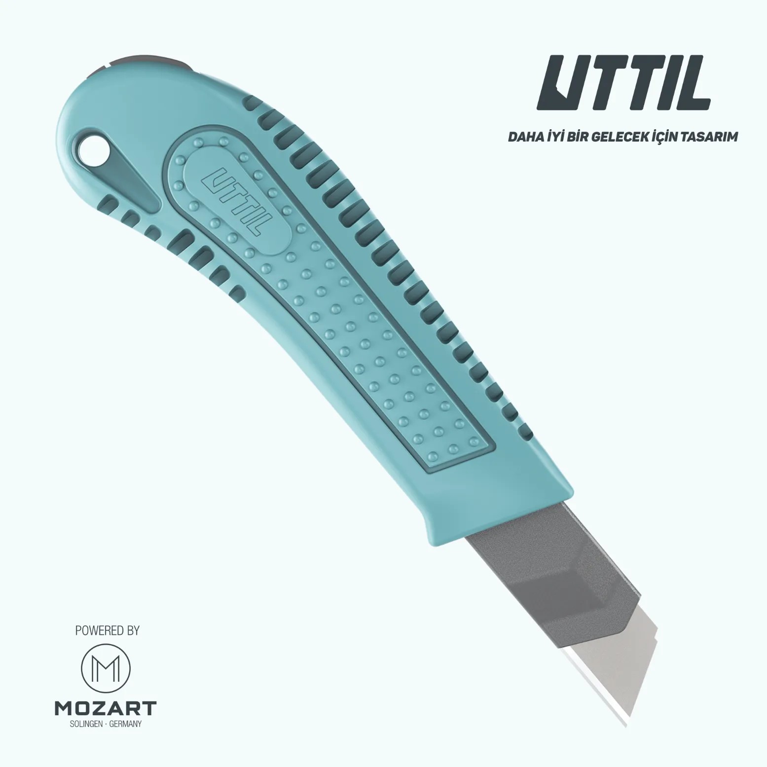 Uttıl 18 mm Plastik Gövde Maket Bıçağı