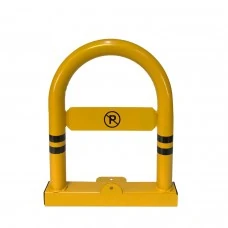 Araç Otopark Park Engelleme Demiri - Katlanır Asma Kilit Takılabilir - U tip / 50cm