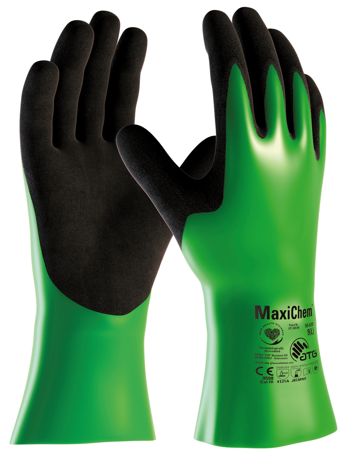 ATG MaxiChem® 56-630 Yüksek Kimyasal Korumalı İş Eldiveni 30 cm