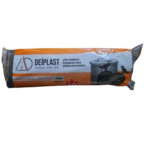 DEİPLAST Endüstriyel Çöp Torbası 10 adet