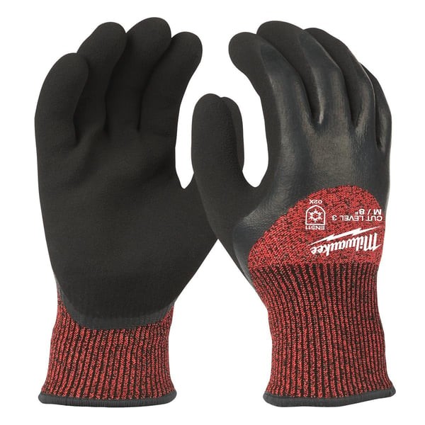 Milwaukee 3. Derece Kesik Korumalı Kışlık Nitril Eldiven