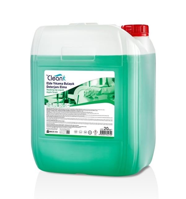Rulopak By Clean Elde Yıkama Bulaşık Deterjanı Elma Kokulu 20 Kg