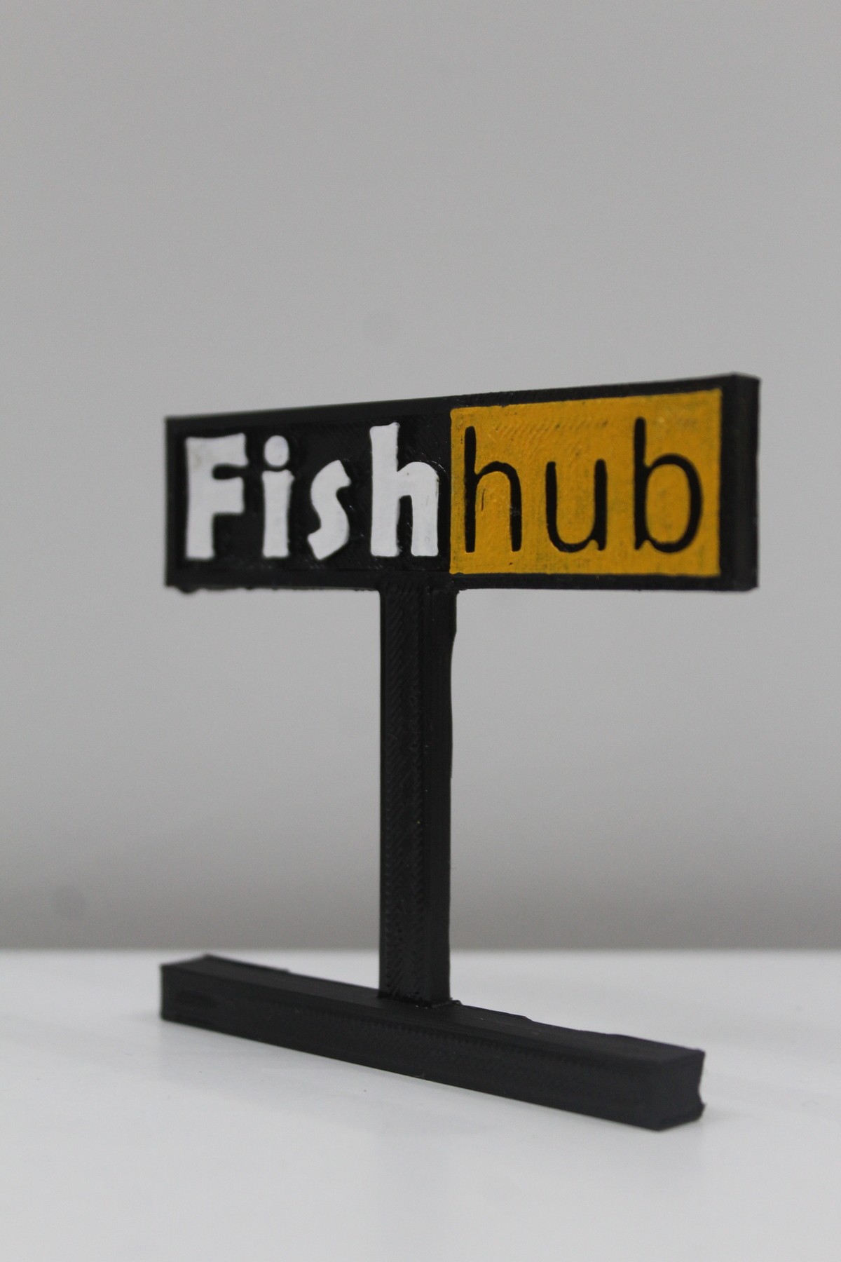 FishHub Akvaryum Dekoru Aksesuarı Komik Tabela