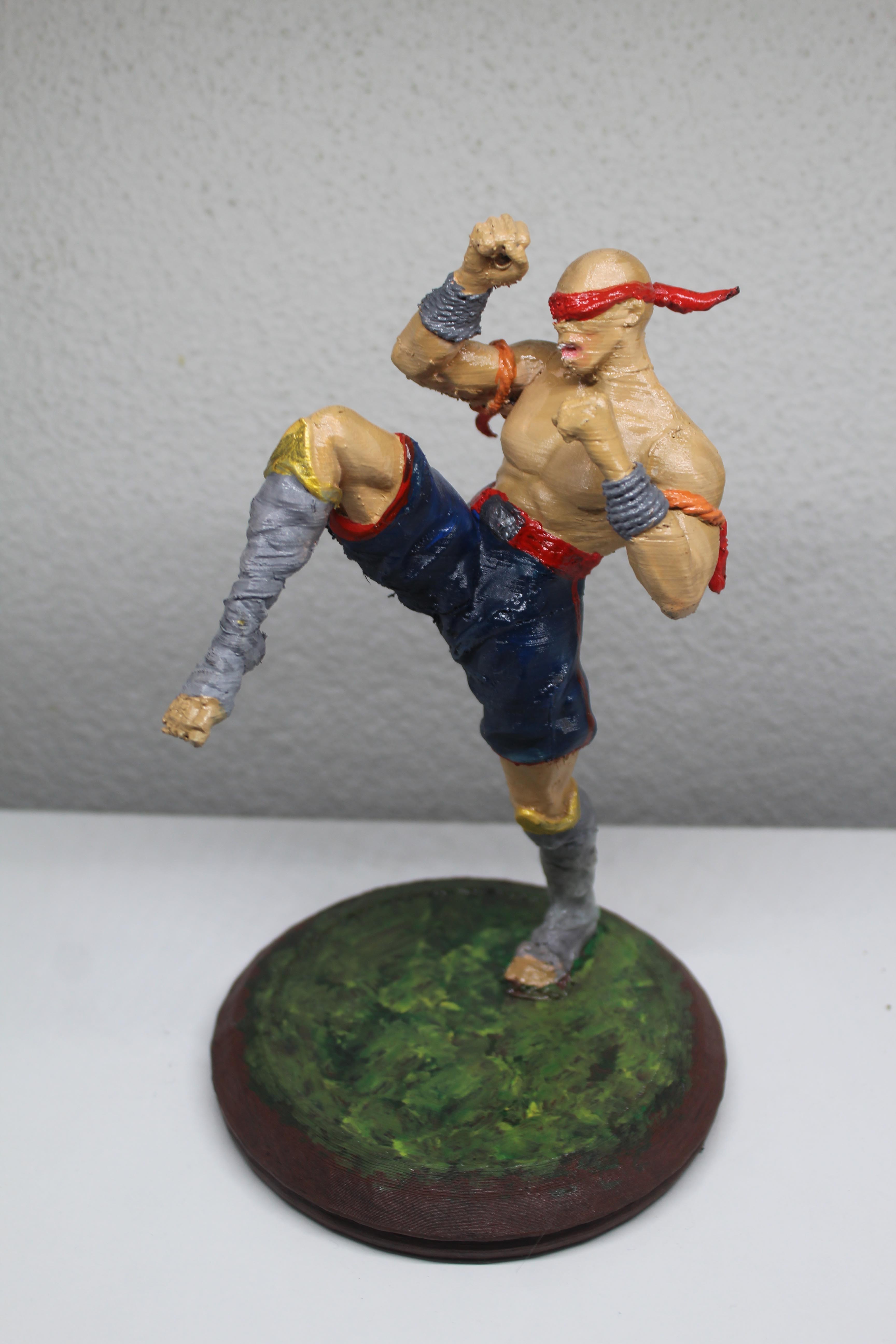 Muay Thai Lee sin League of Legends Figür 