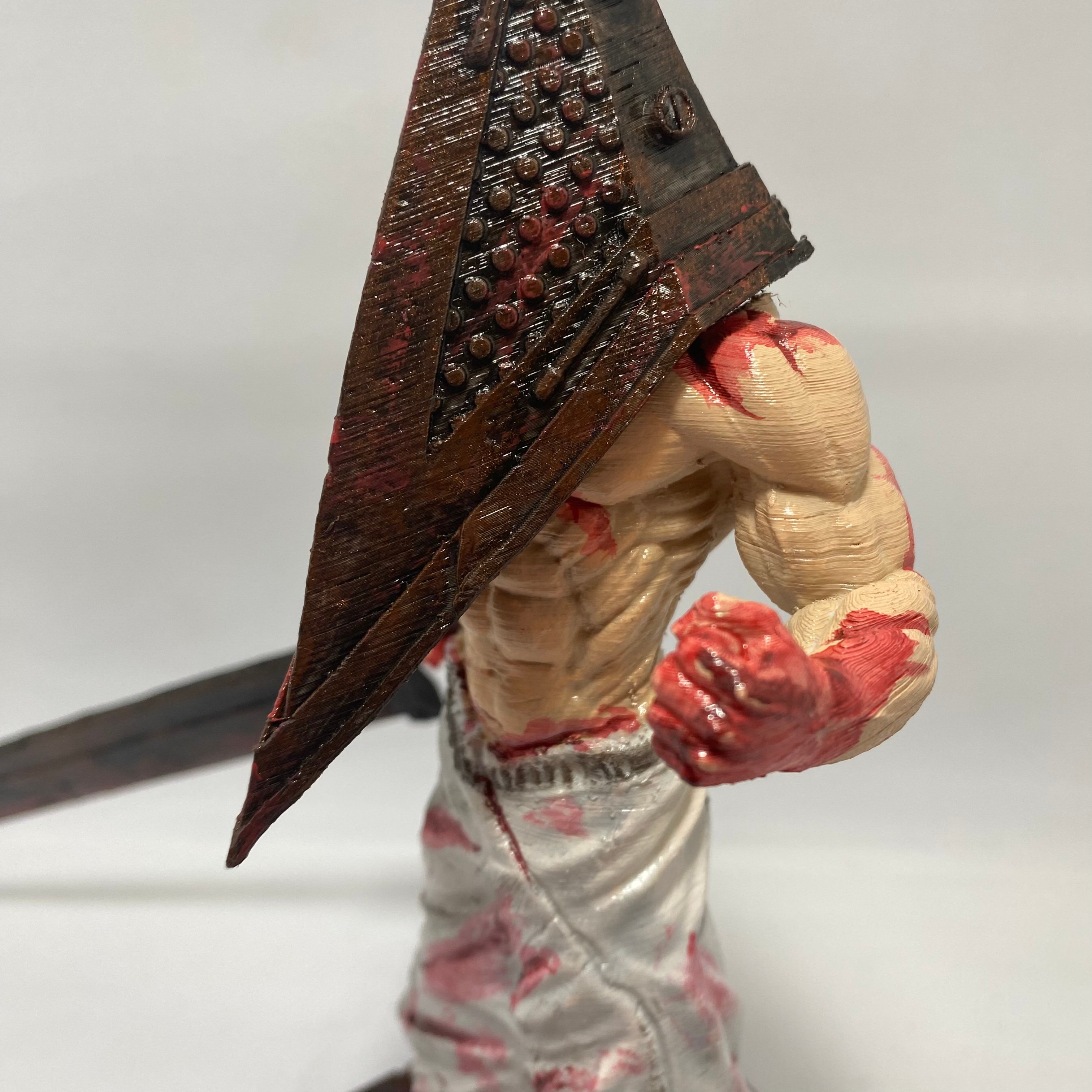 Sessiz Tepe Piramit Kafa Figür, Slient Hill Pyramid Head 