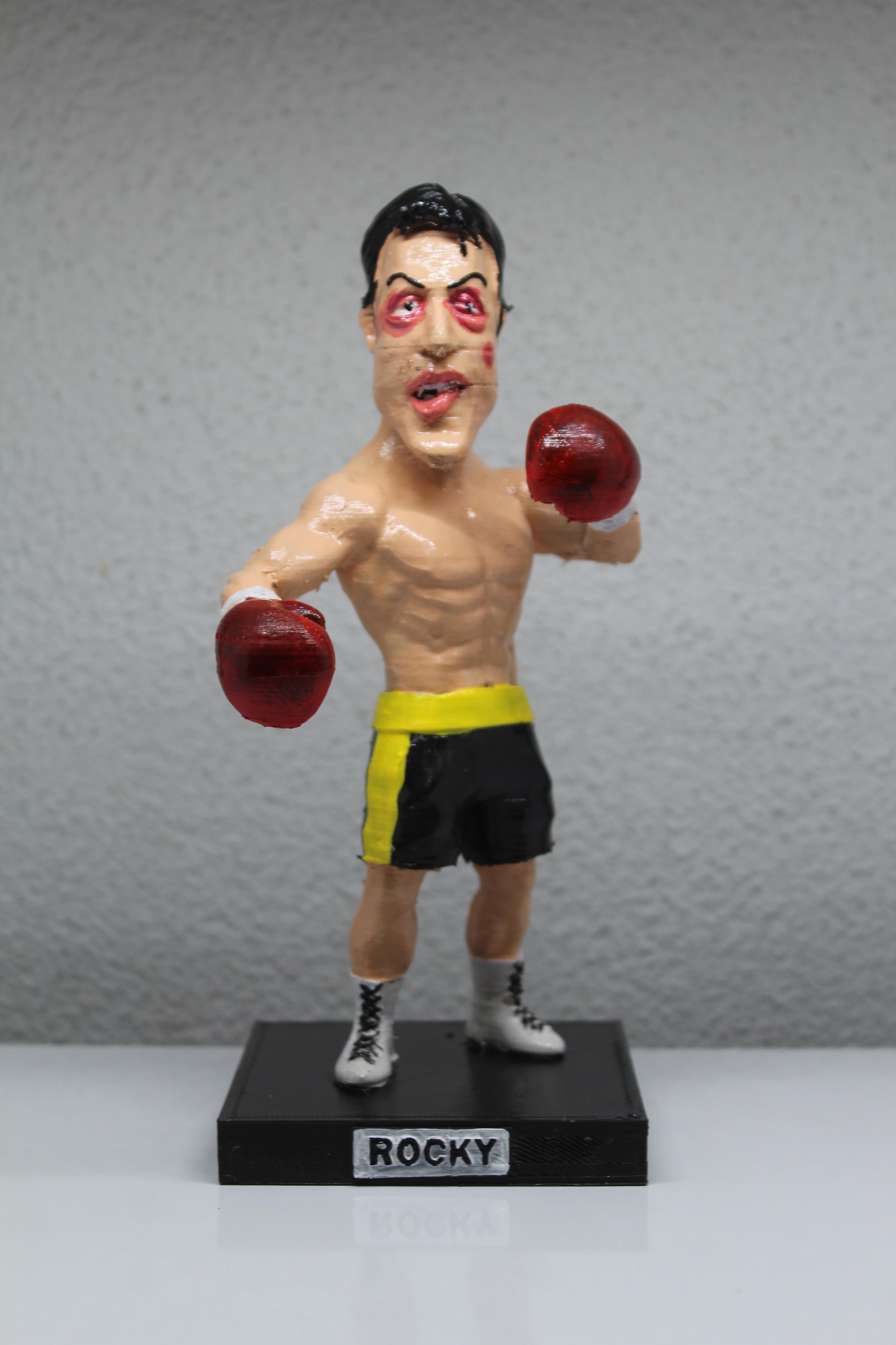 Rocky Balboa Boxer Figure