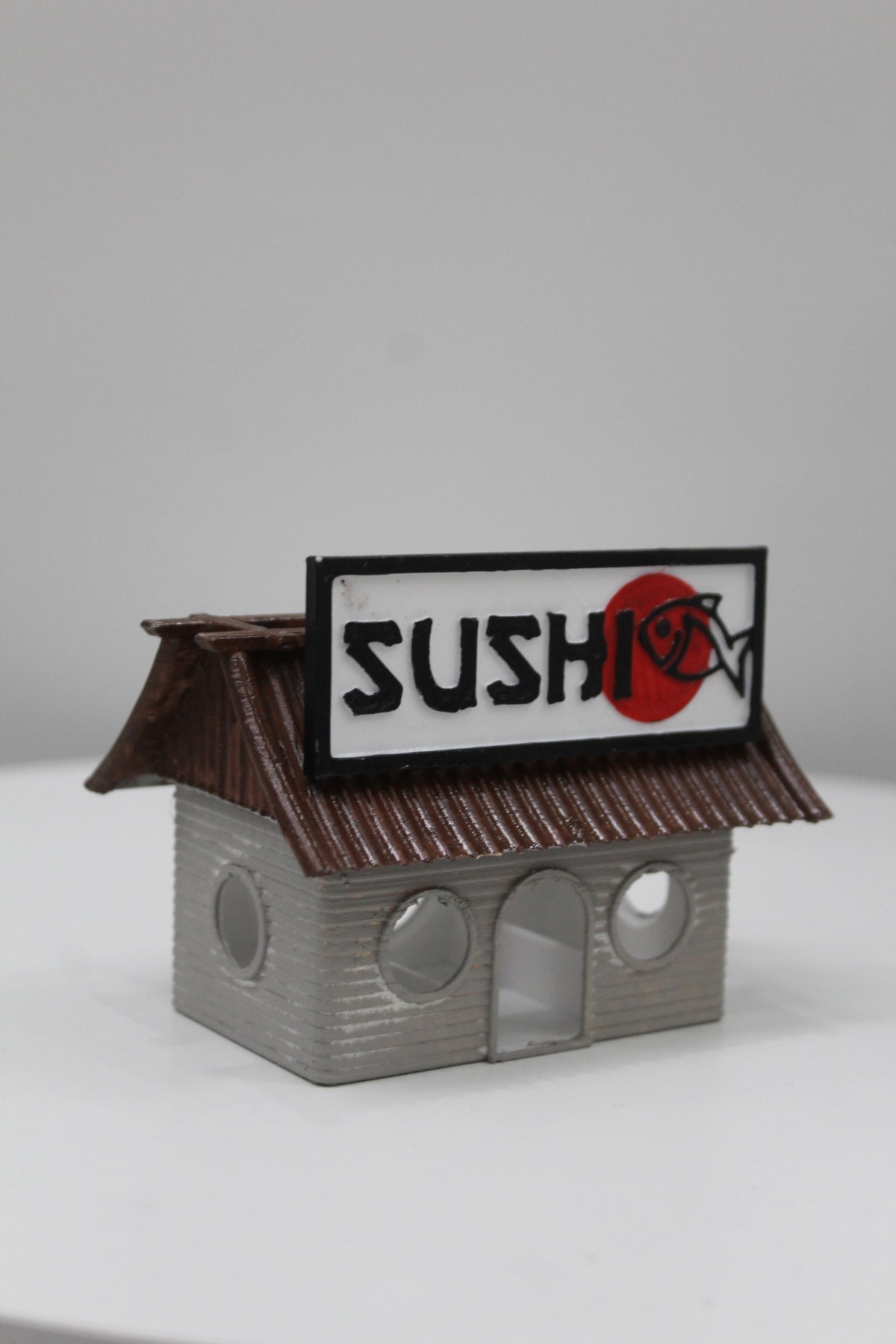 Aquarium Decoration Sushi Restaurant Funny Aquarium Decoration Organic