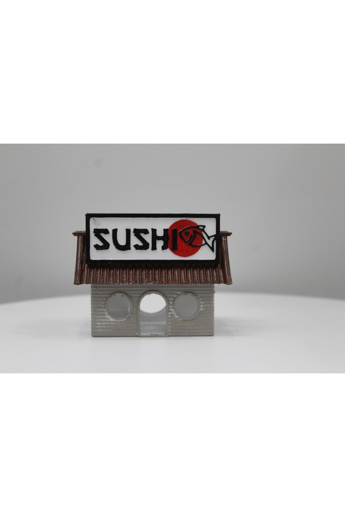 Akvaryum dekoru Sushi Restaurant Komik Akvaryum içi Dekor Organik
