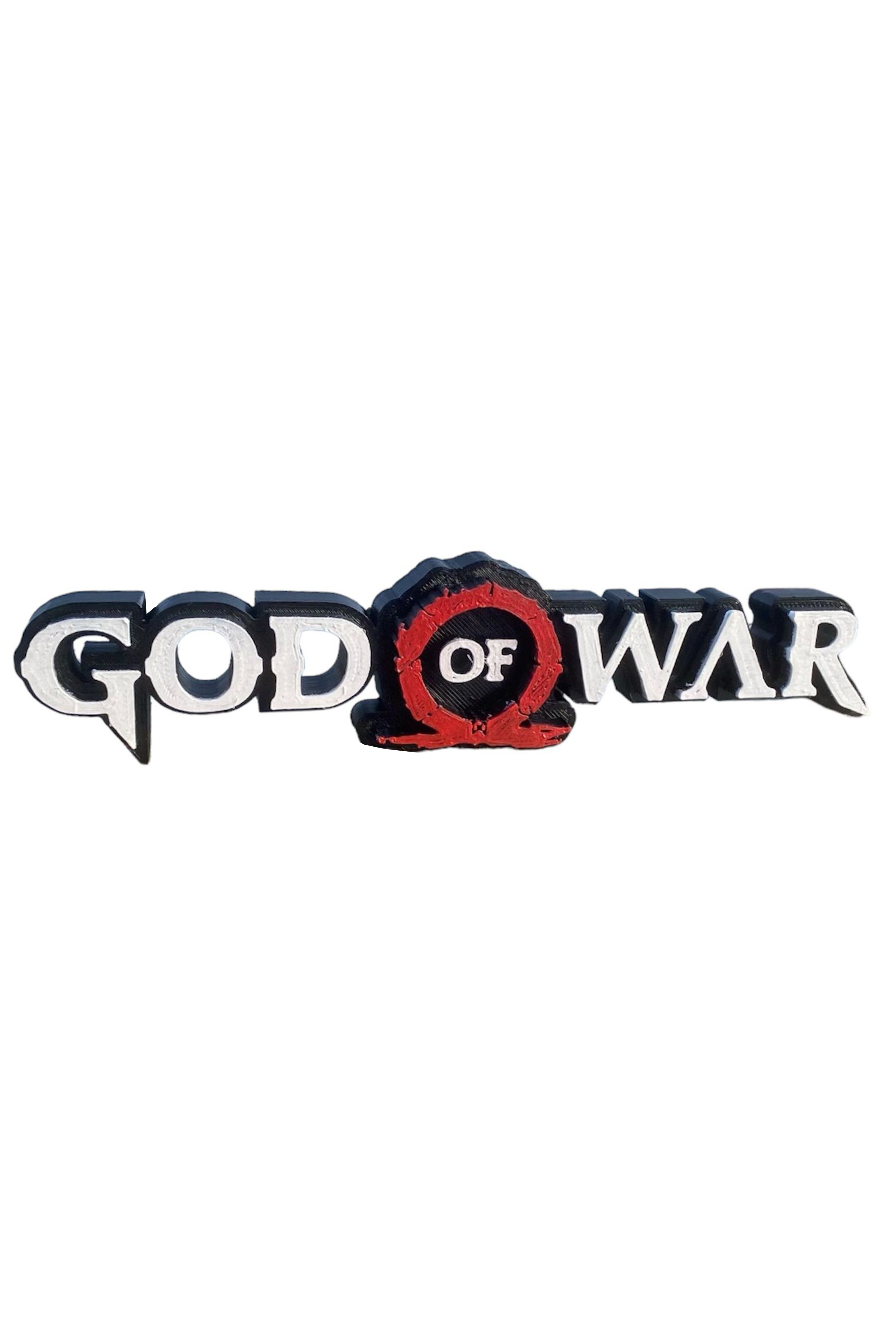 God of War Logo masa dekoru