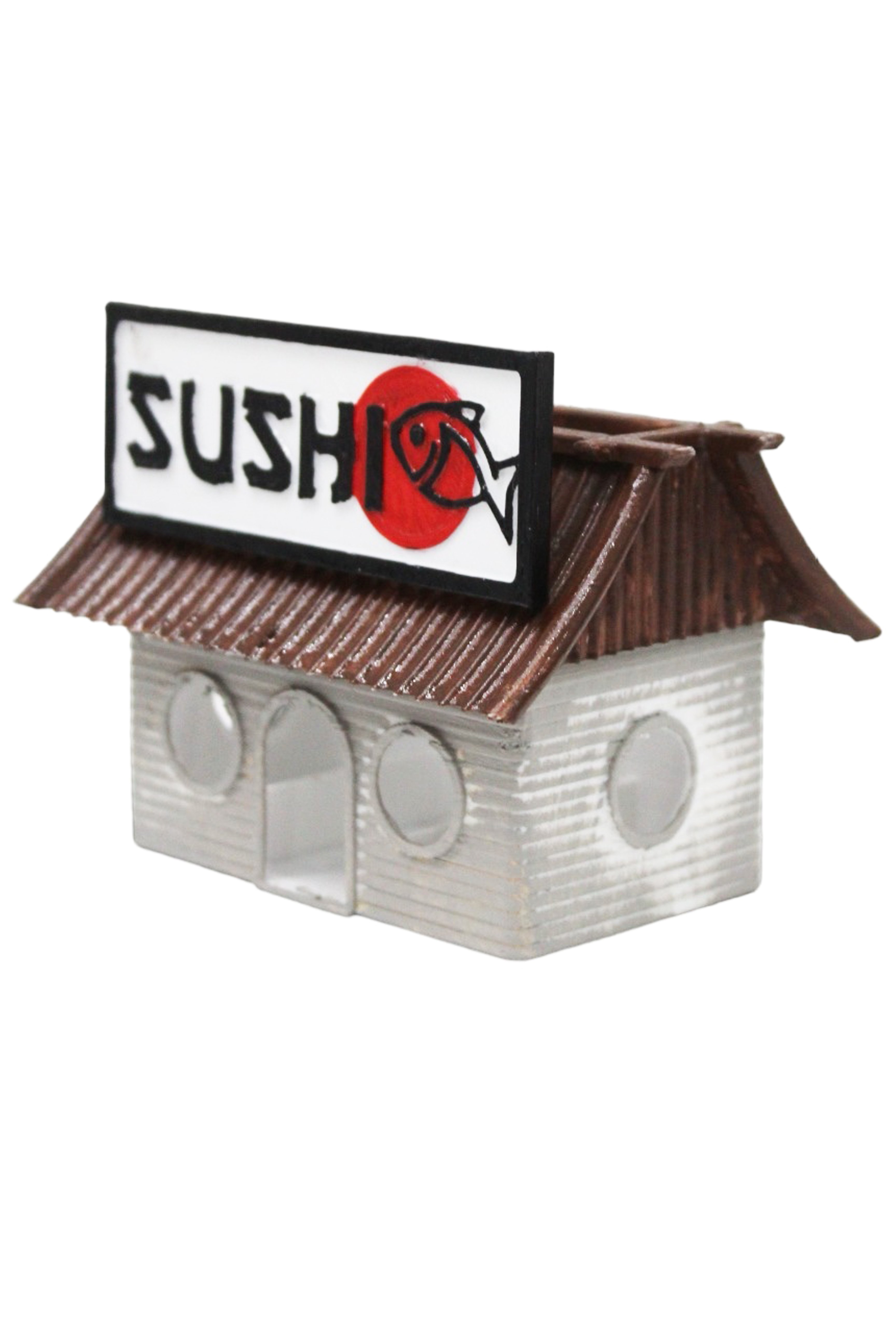 Akvaryum dekoru Sushi Restaurant Komik Akvaryum içi Dekor Organik