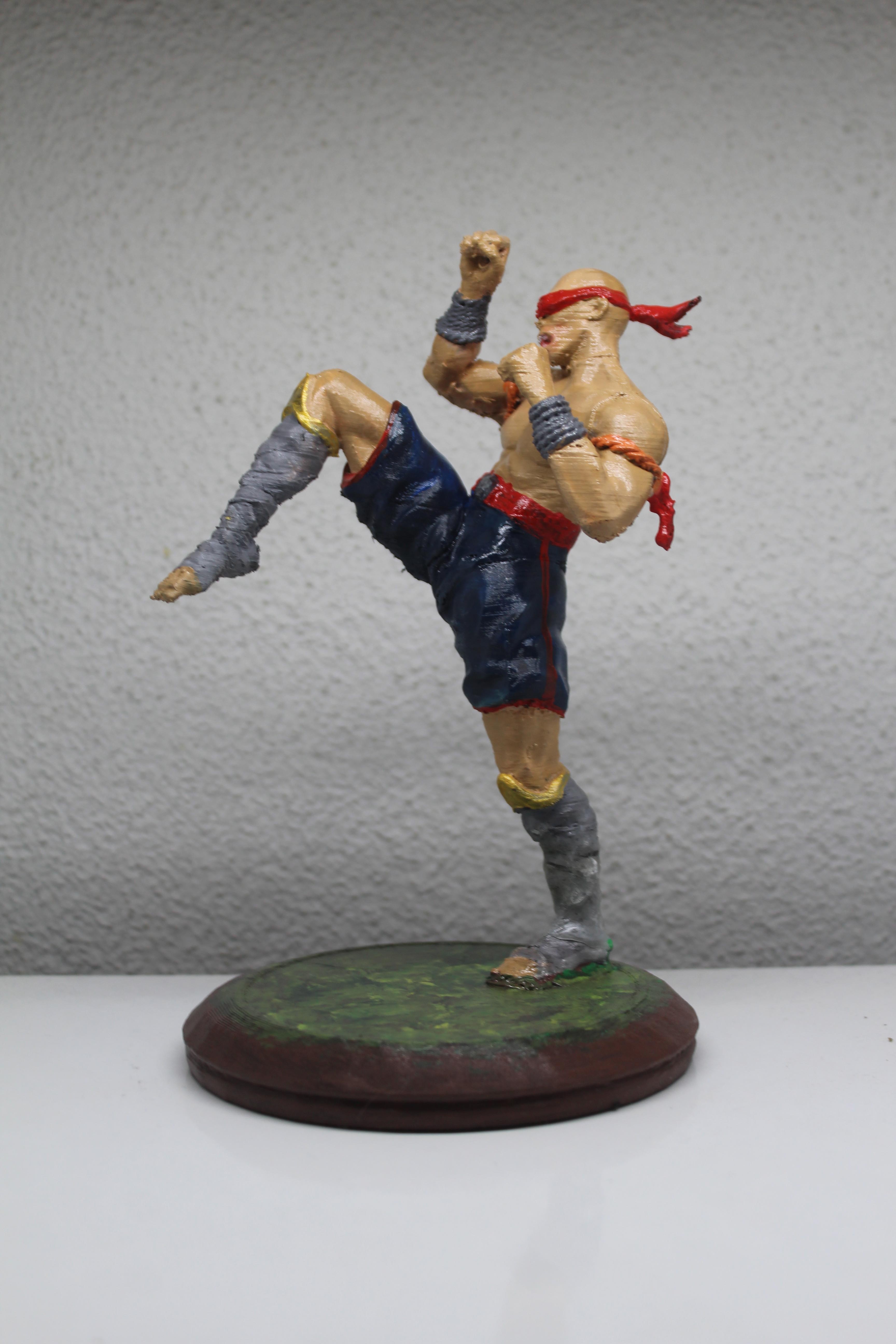 Muay Thai Lee sin League of Legends Figure