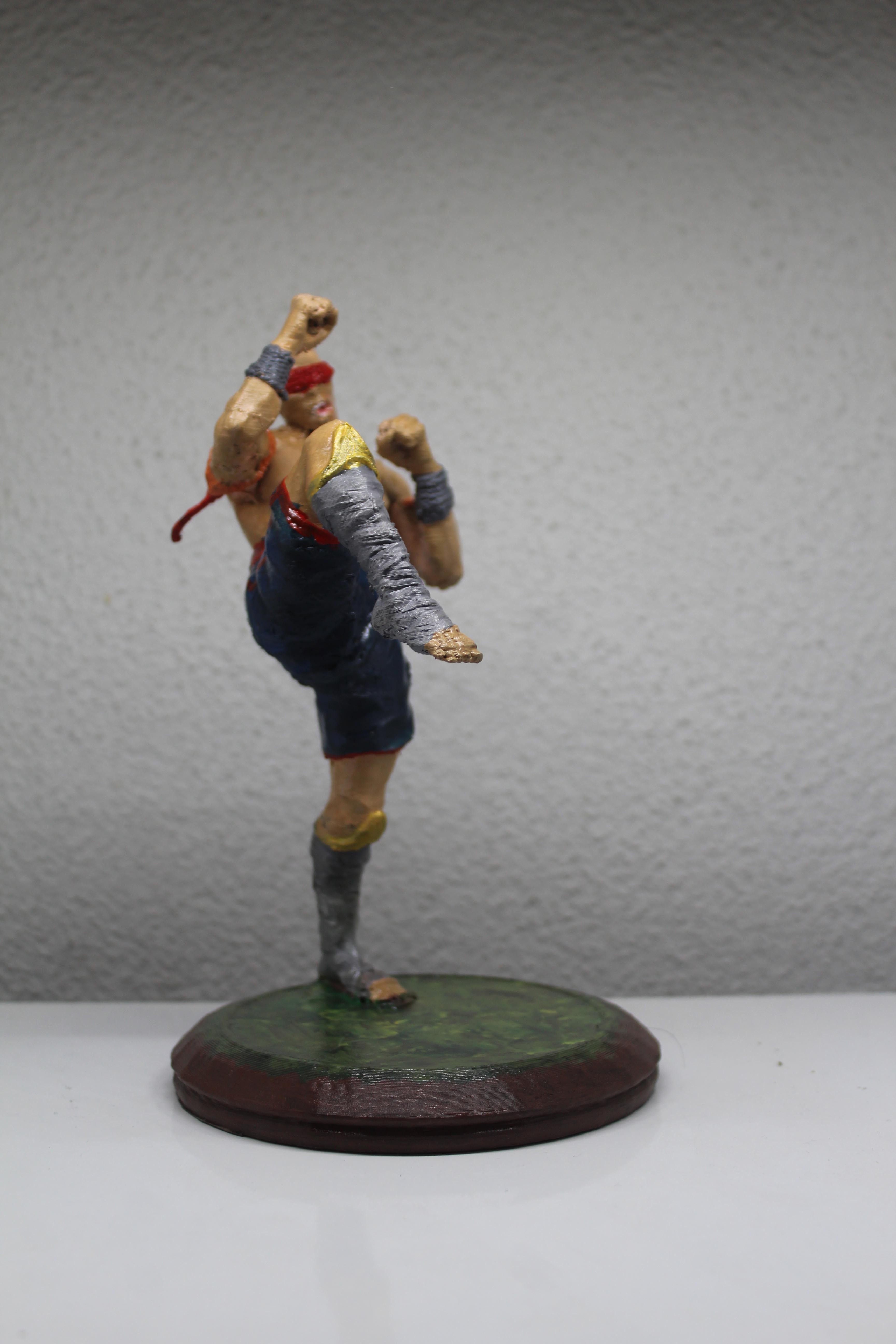 Muay Thai Lee sin League of Legends Figure