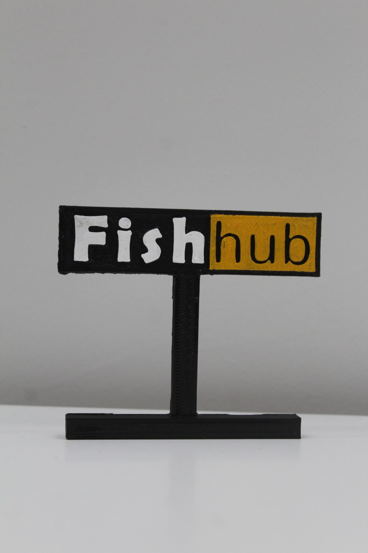 FishHub Akvaryum Dekoru Aksesuarı Komik Tabela