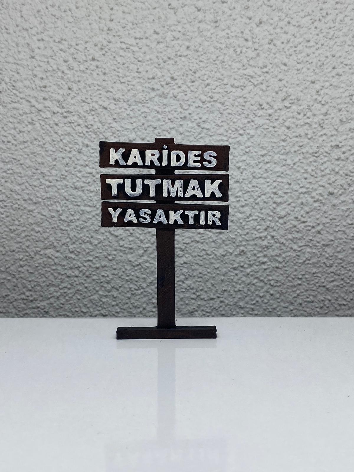 Karides Tutmak Yasak Akvaryum Dekor ve Aksesuar