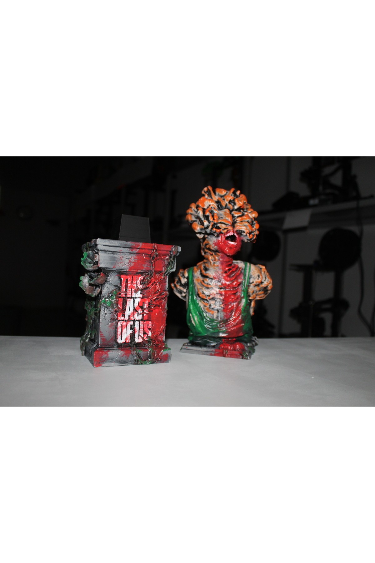 The Last Of Us Clicker Bust Dekor