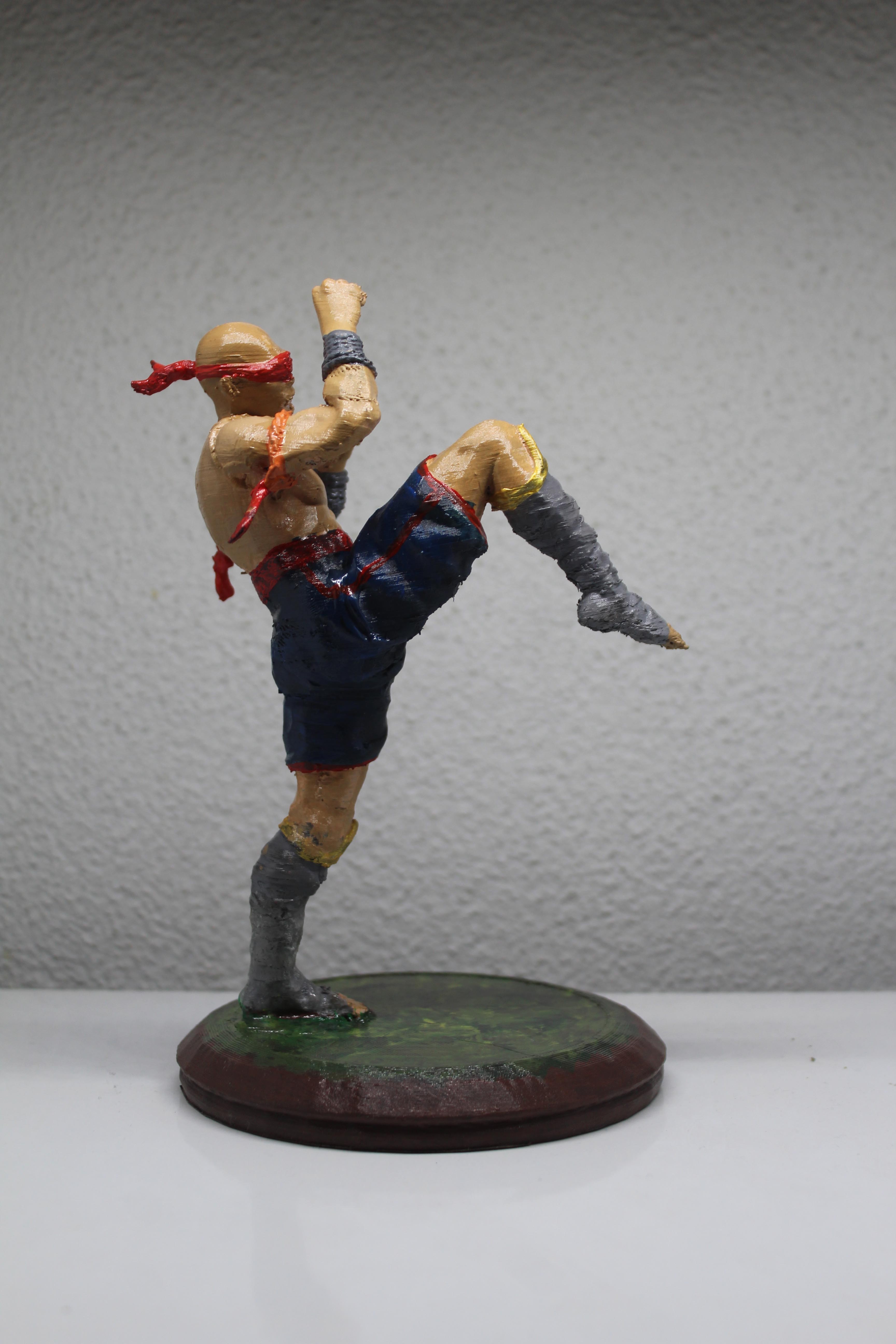 Muay Thai Lee sin League of Legends Figure