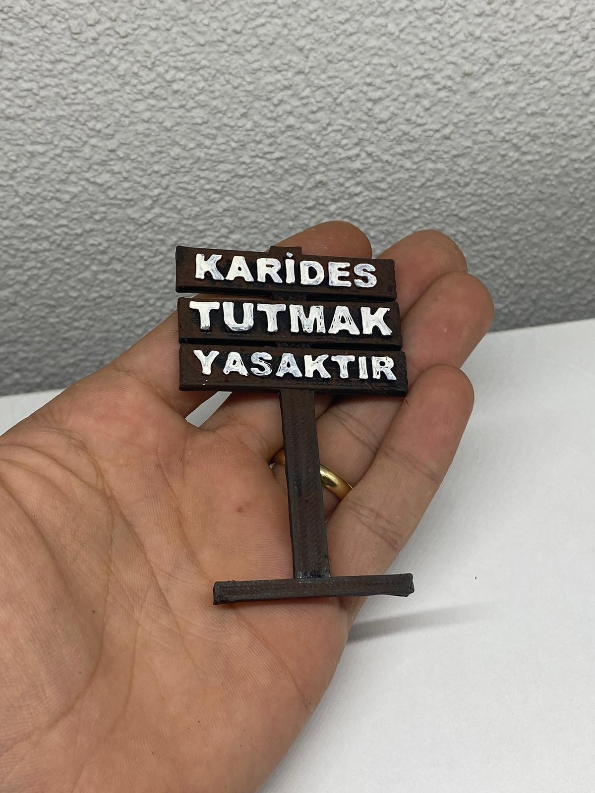 Karides Tutmak Yasak Akvaryum Dekor ve Aksesuar