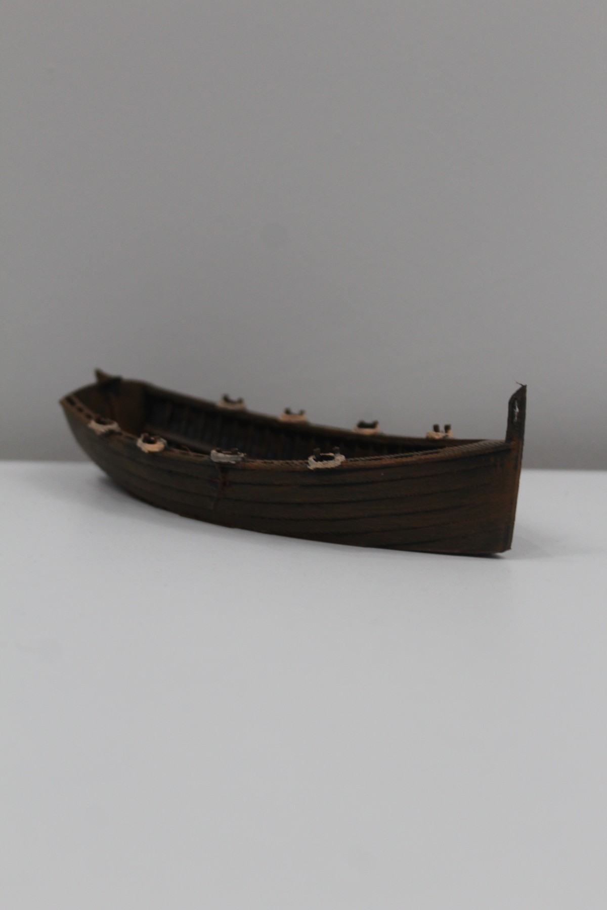 Sunken Boat Wooden Look Aquarium Decor and Accessory