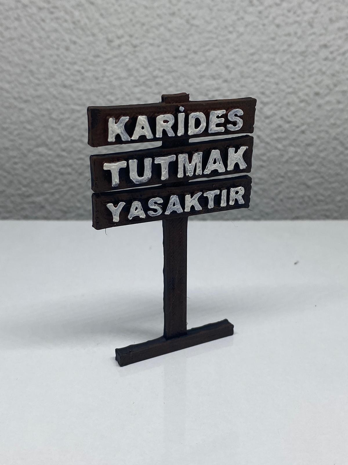 Karides Tutmak Yasak Akvaryum Dekor ve Aksesuar