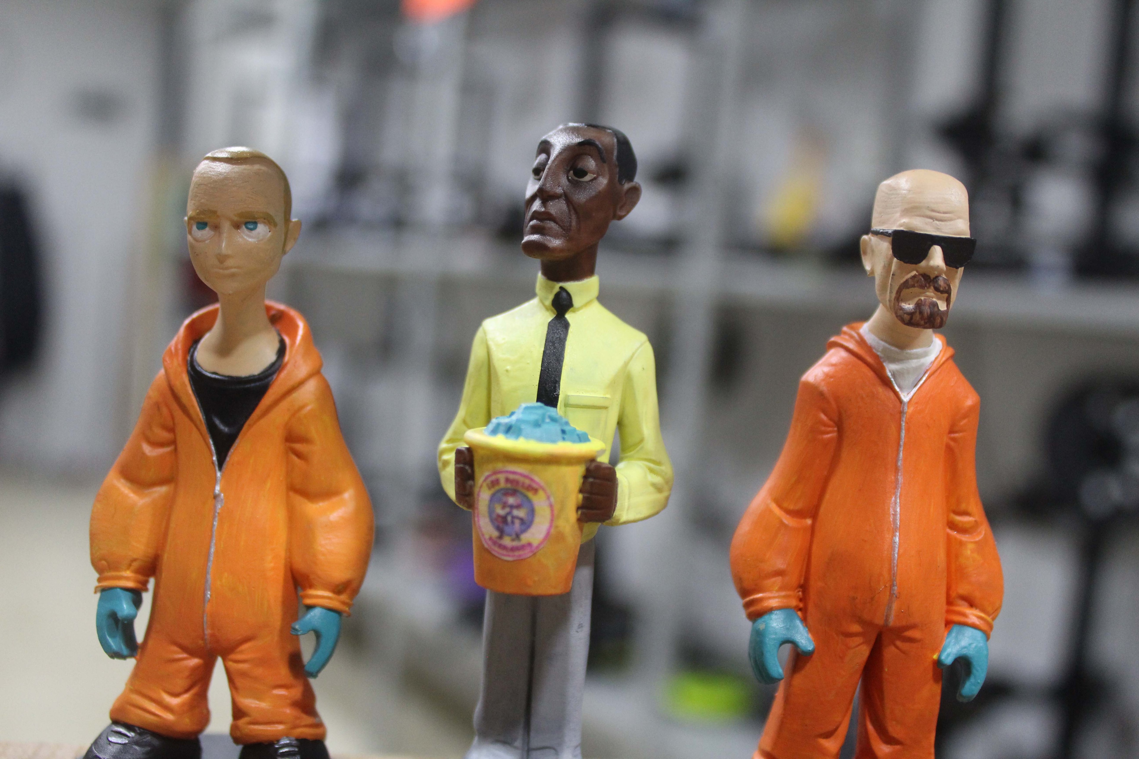 Breaking Bad, Walter White & Jessie Pinkman & Gustavo Fring Set Figür