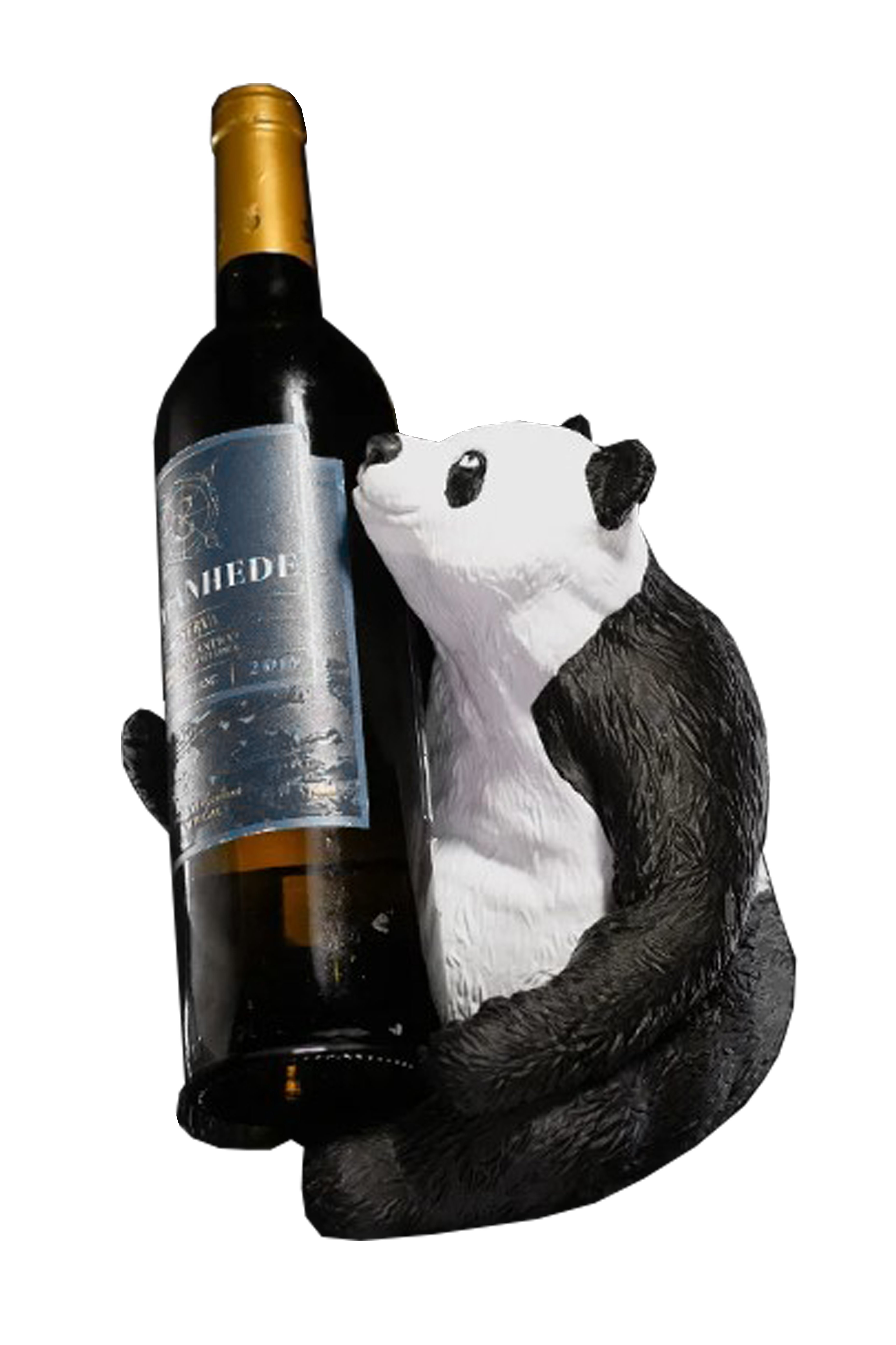 Panda Şarap Şişesi Tutucu 