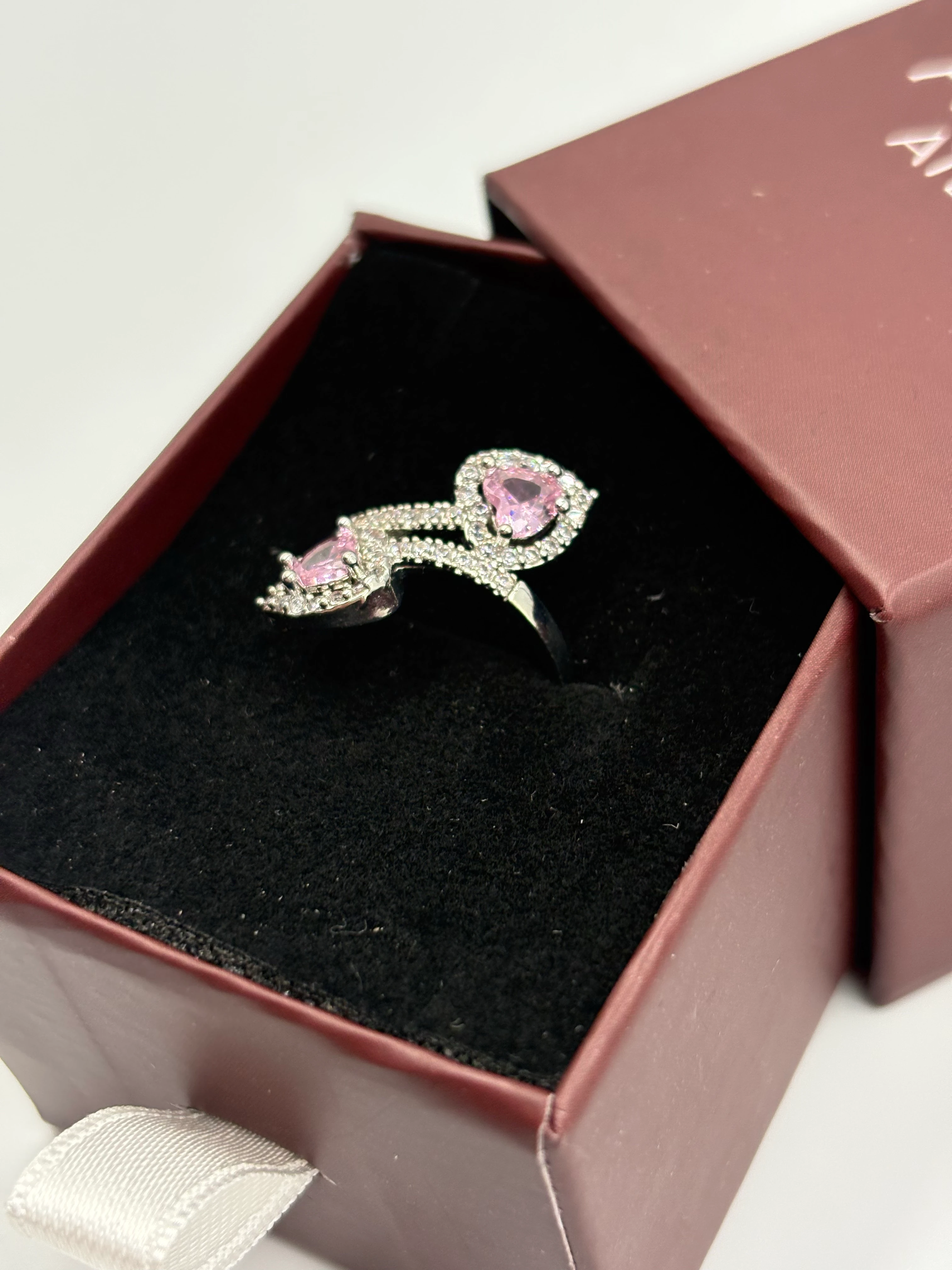 Twins of love pembe yüzük