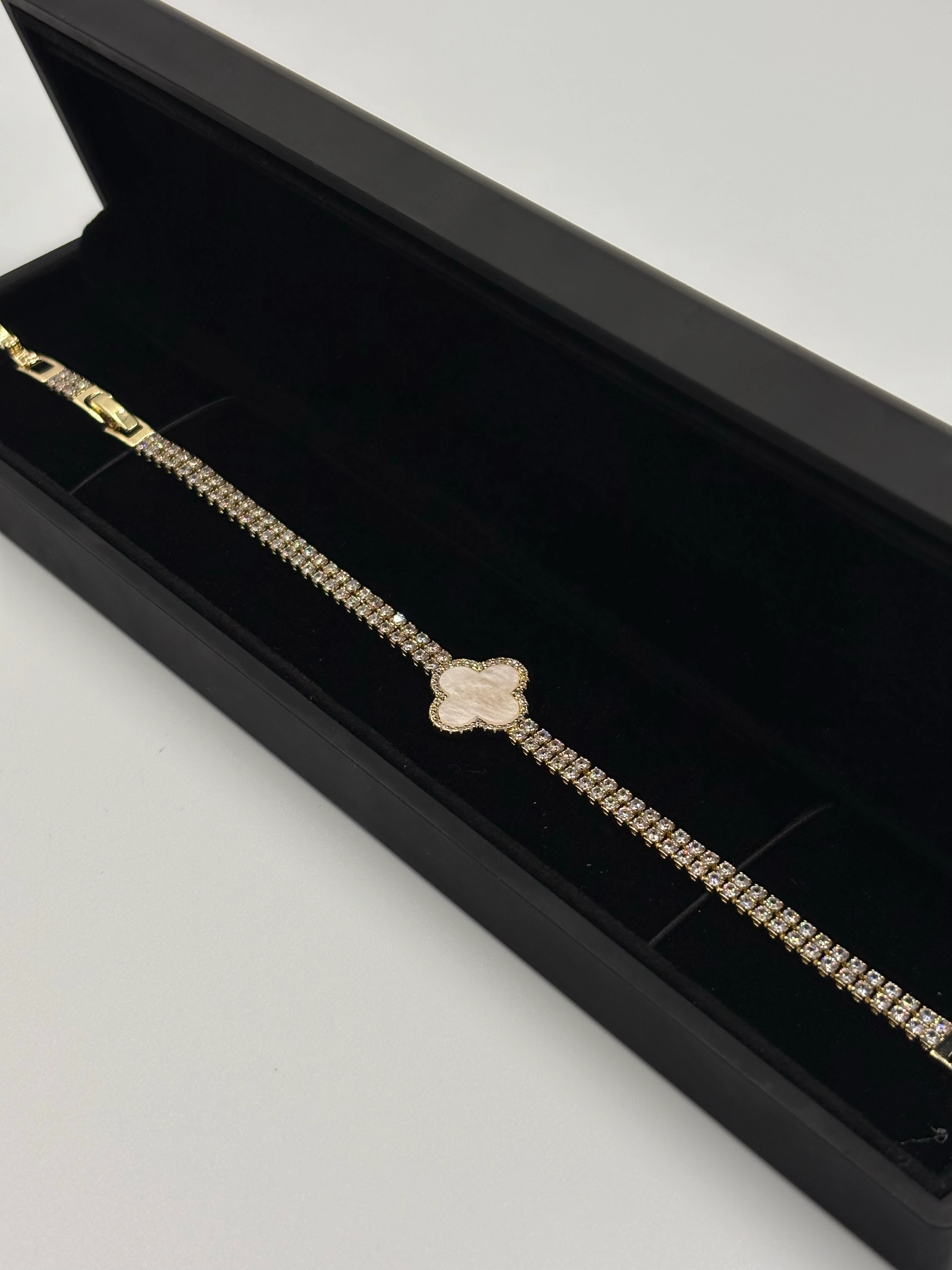 Glam yonca Bileklik (ROSE)