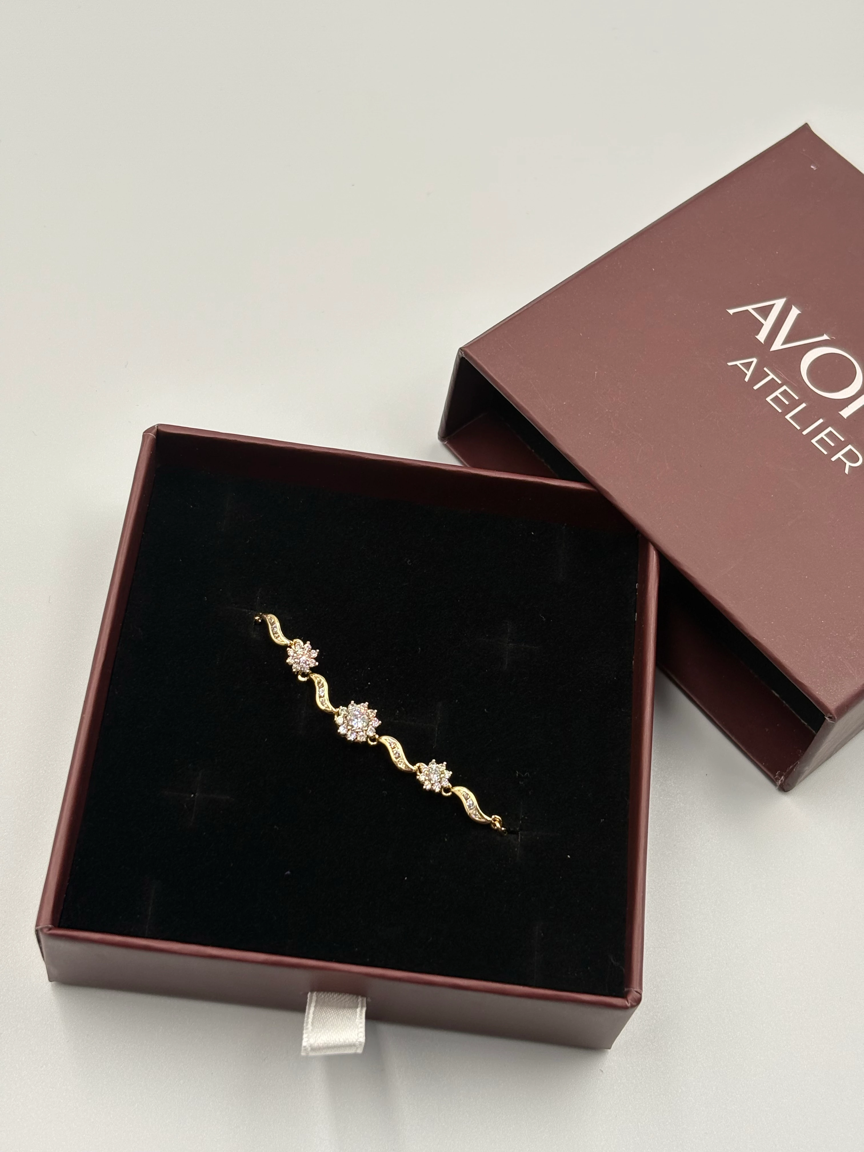 Luna çiçeği bileklik (GOLD)