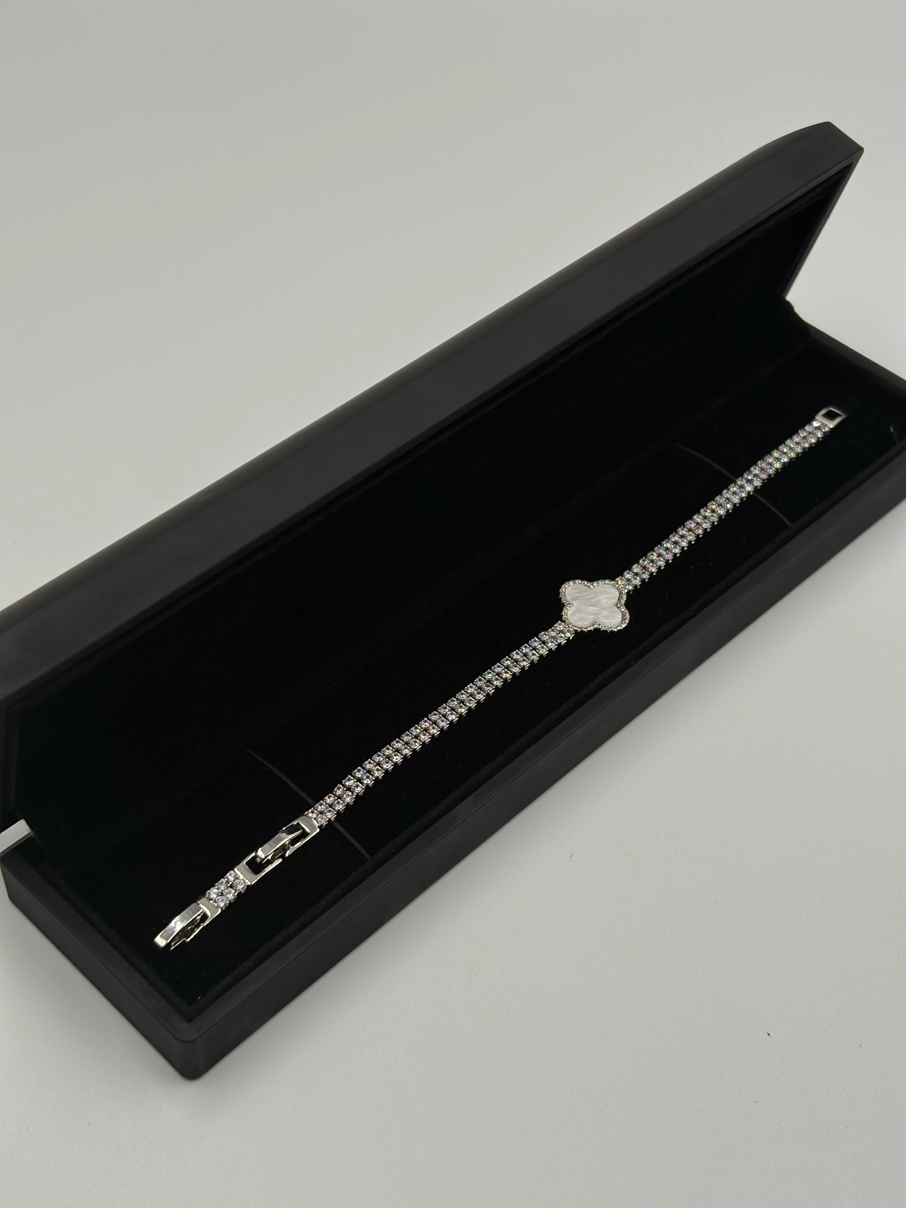 Glam yonca Bileklik (SİLVER)