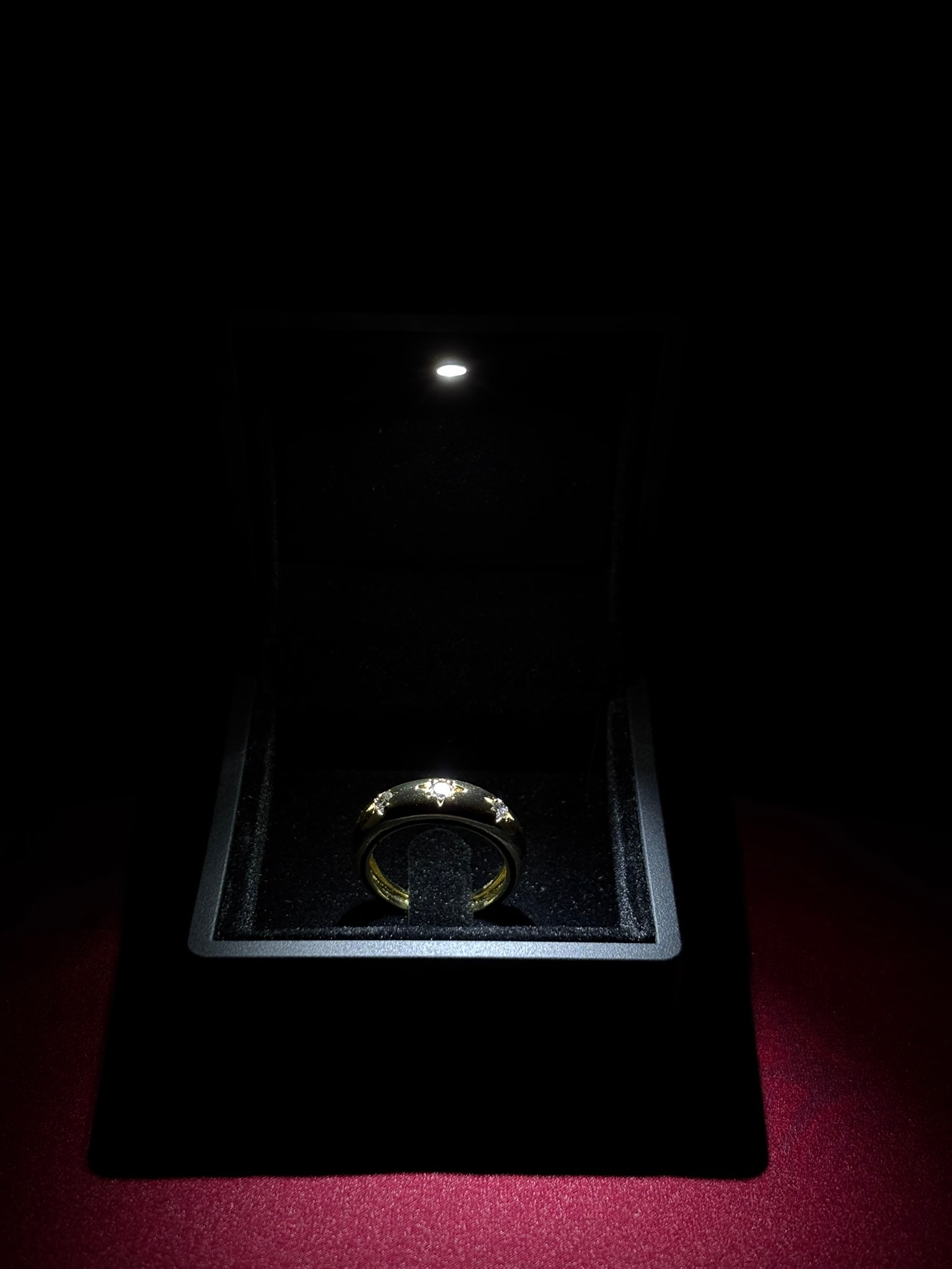 Kutup Yıldızı alyans yüzük (GOLD)