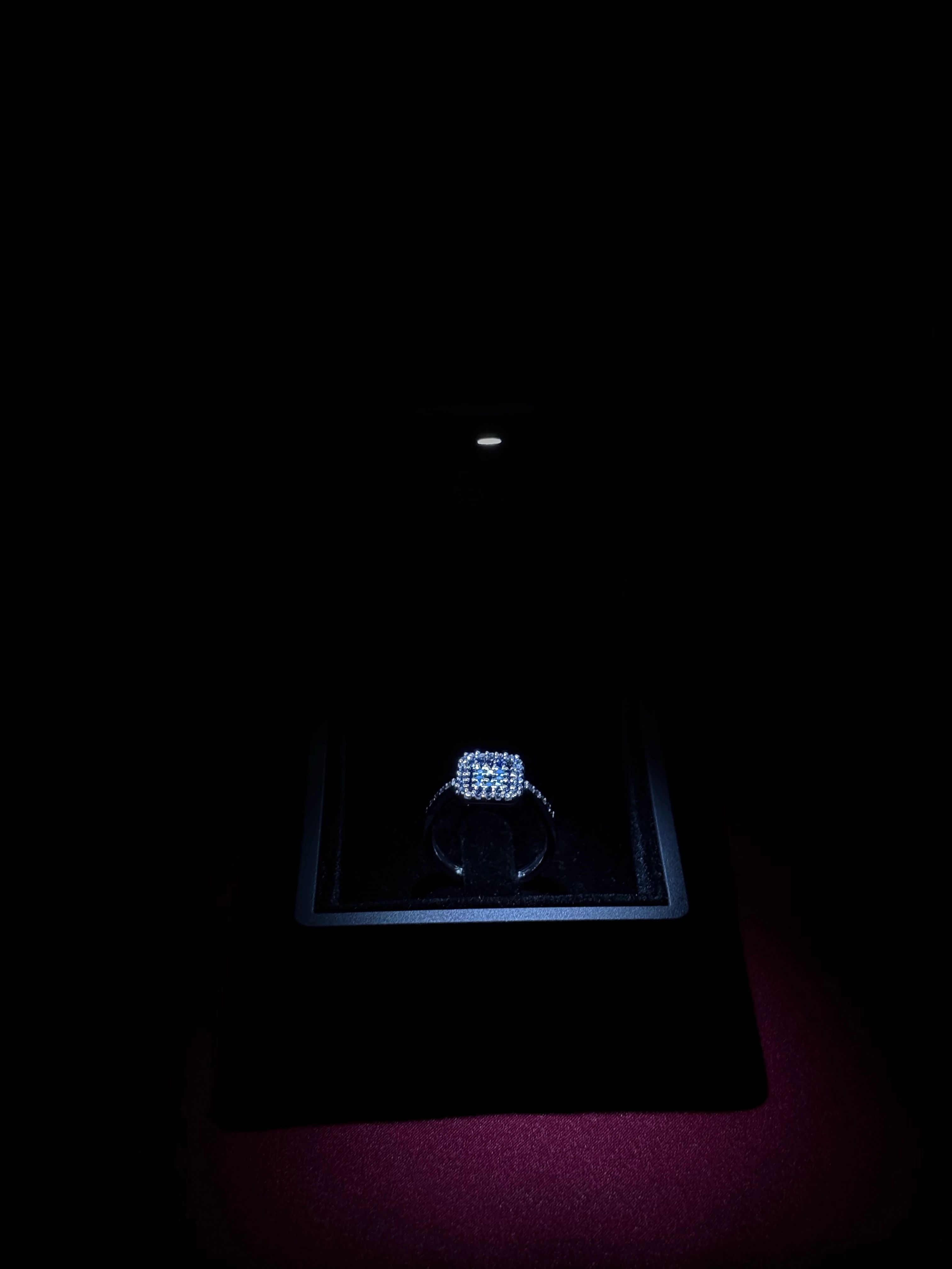 Zirkon nazar boncuğu yüzük (GÜMÜŞ)