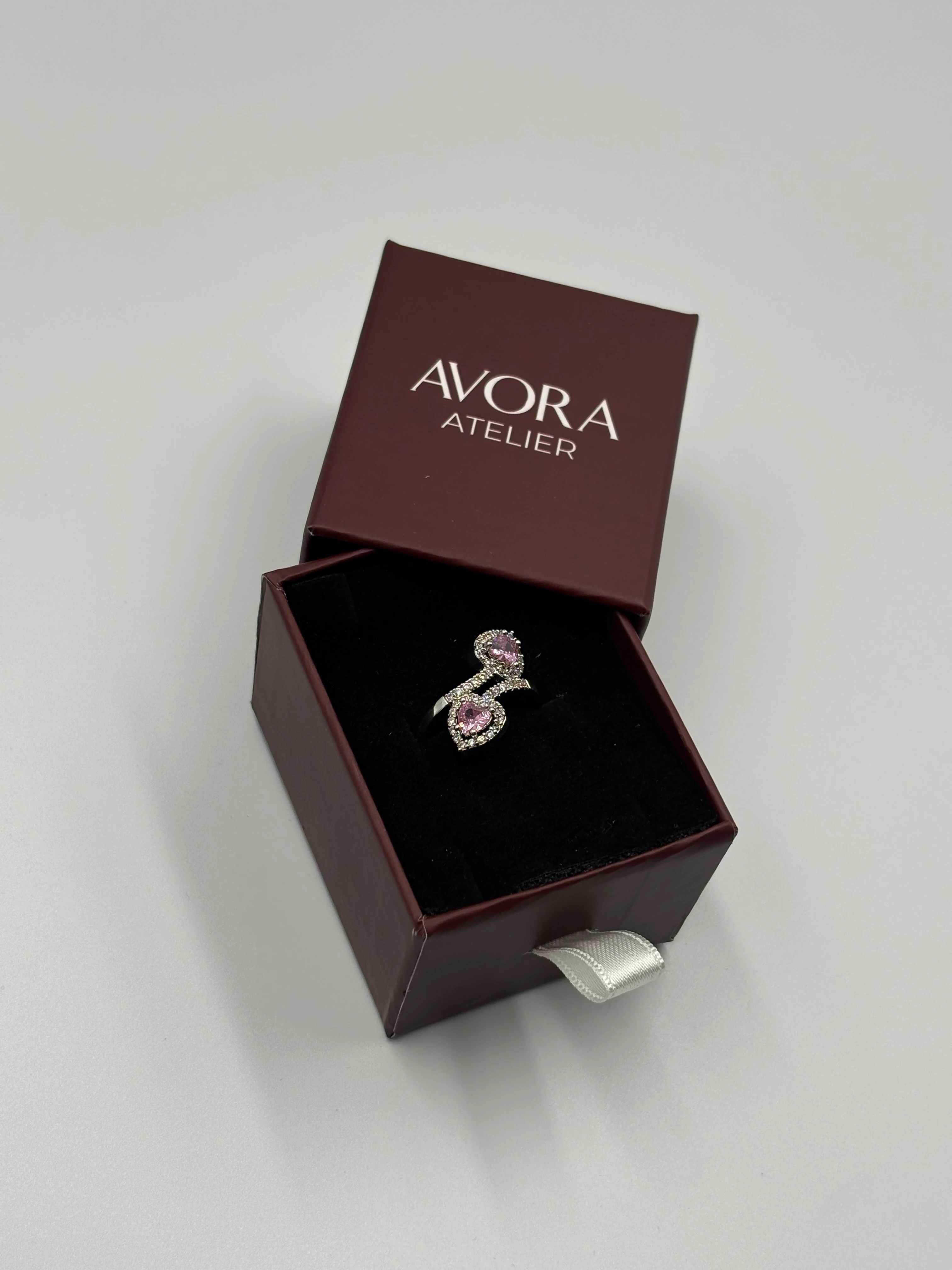 Twins of love pembe yüzük