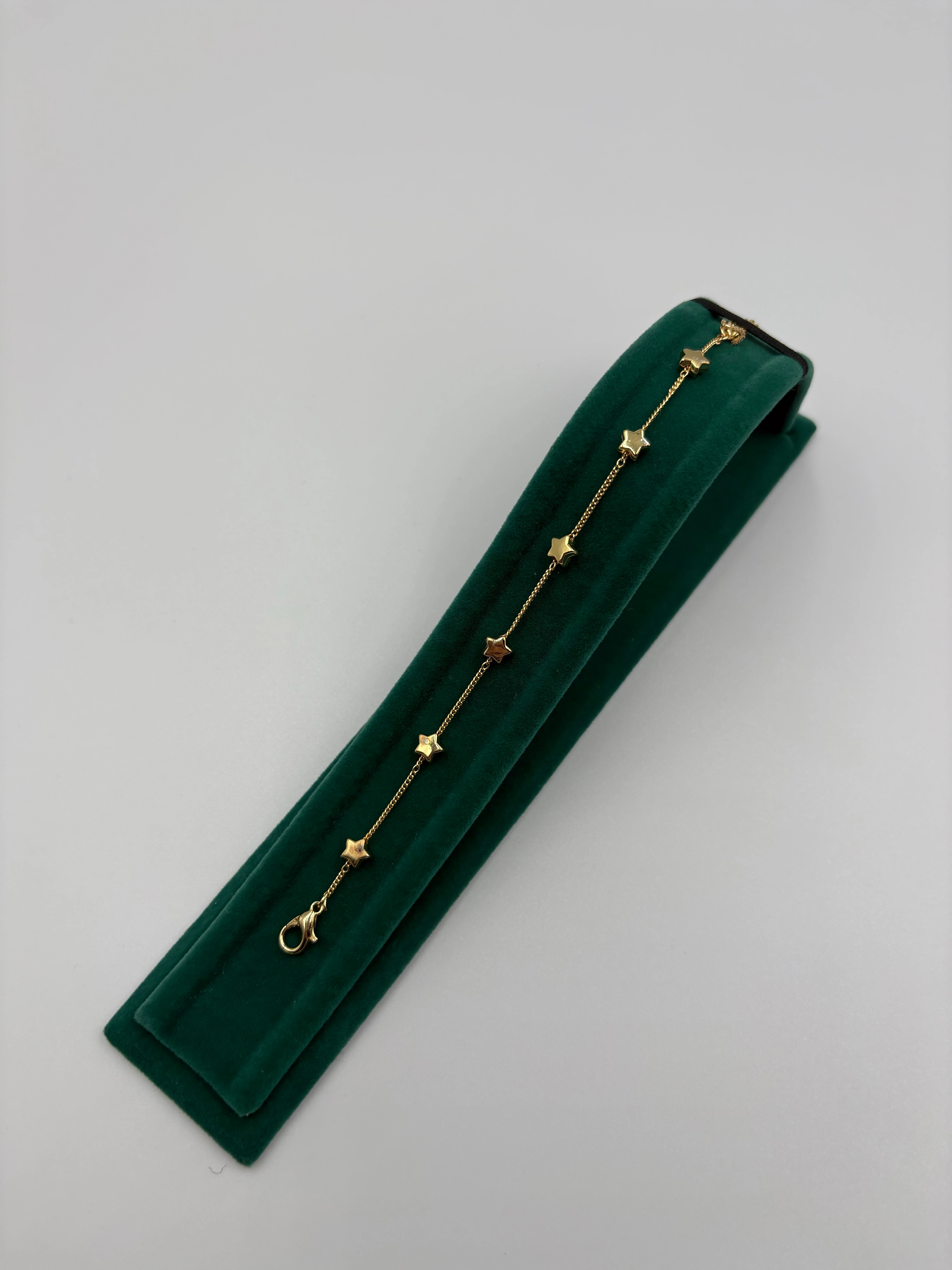 Yıldız Zincir Bileklik (GOLD)