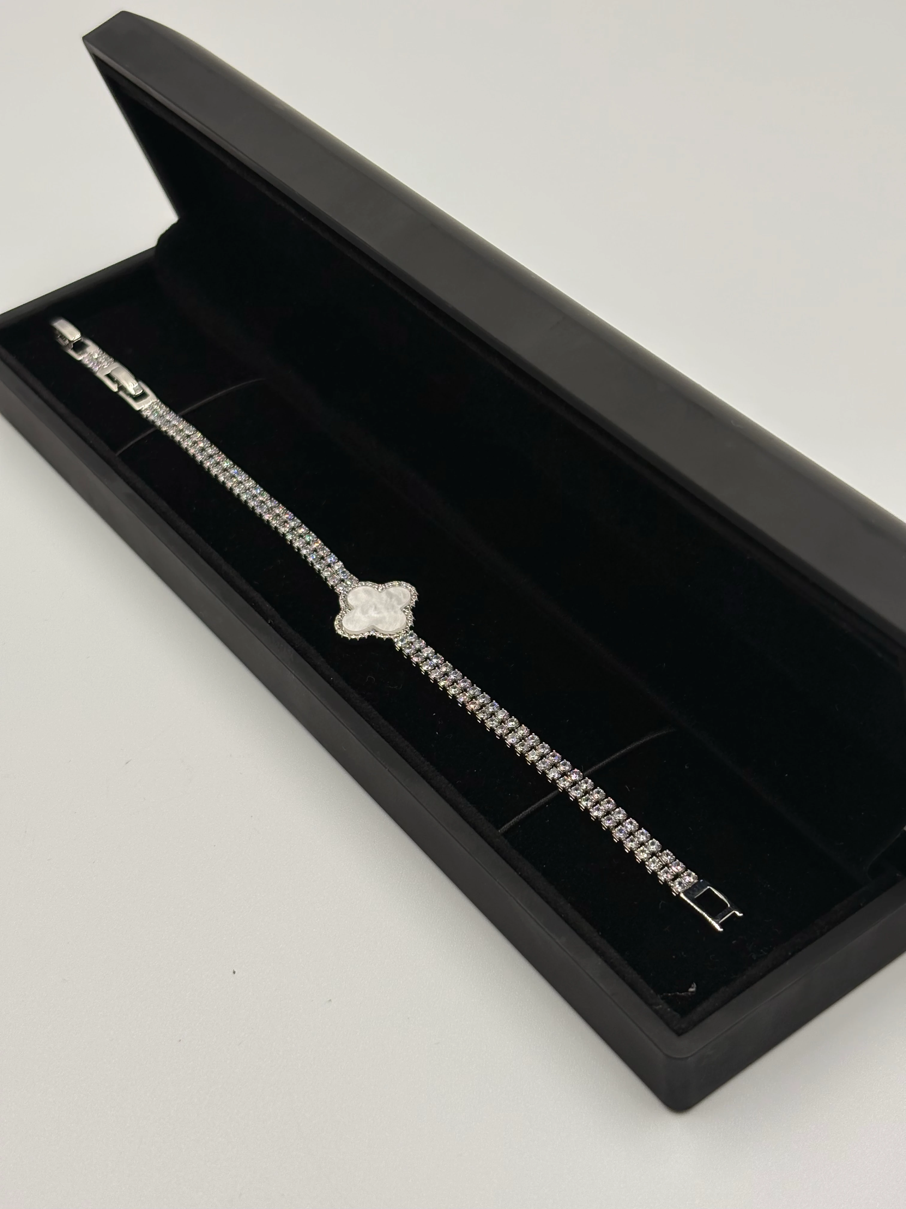 Glam yonca Bileklik (SİLVER)