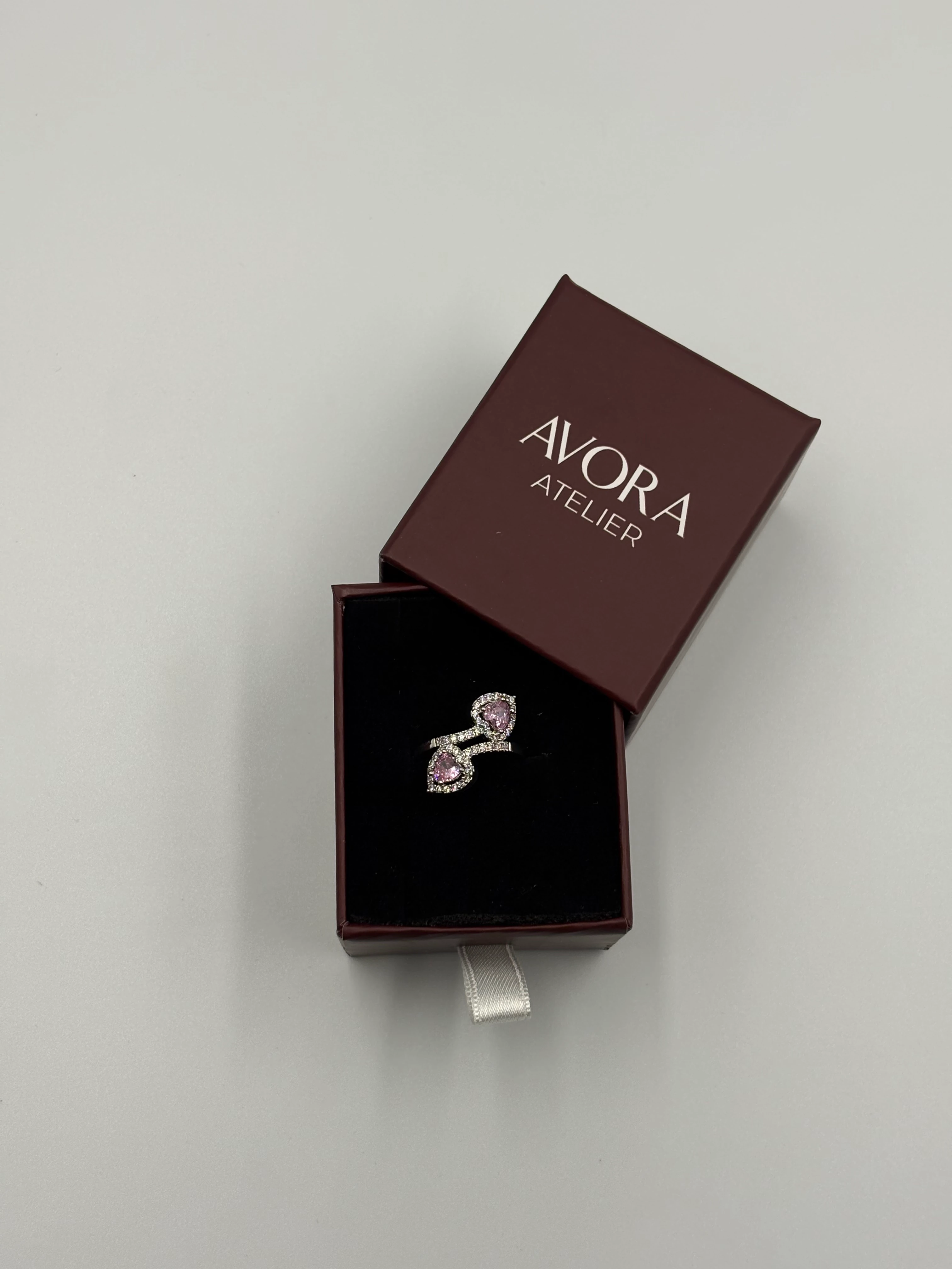 Twins of love pembe yüzük