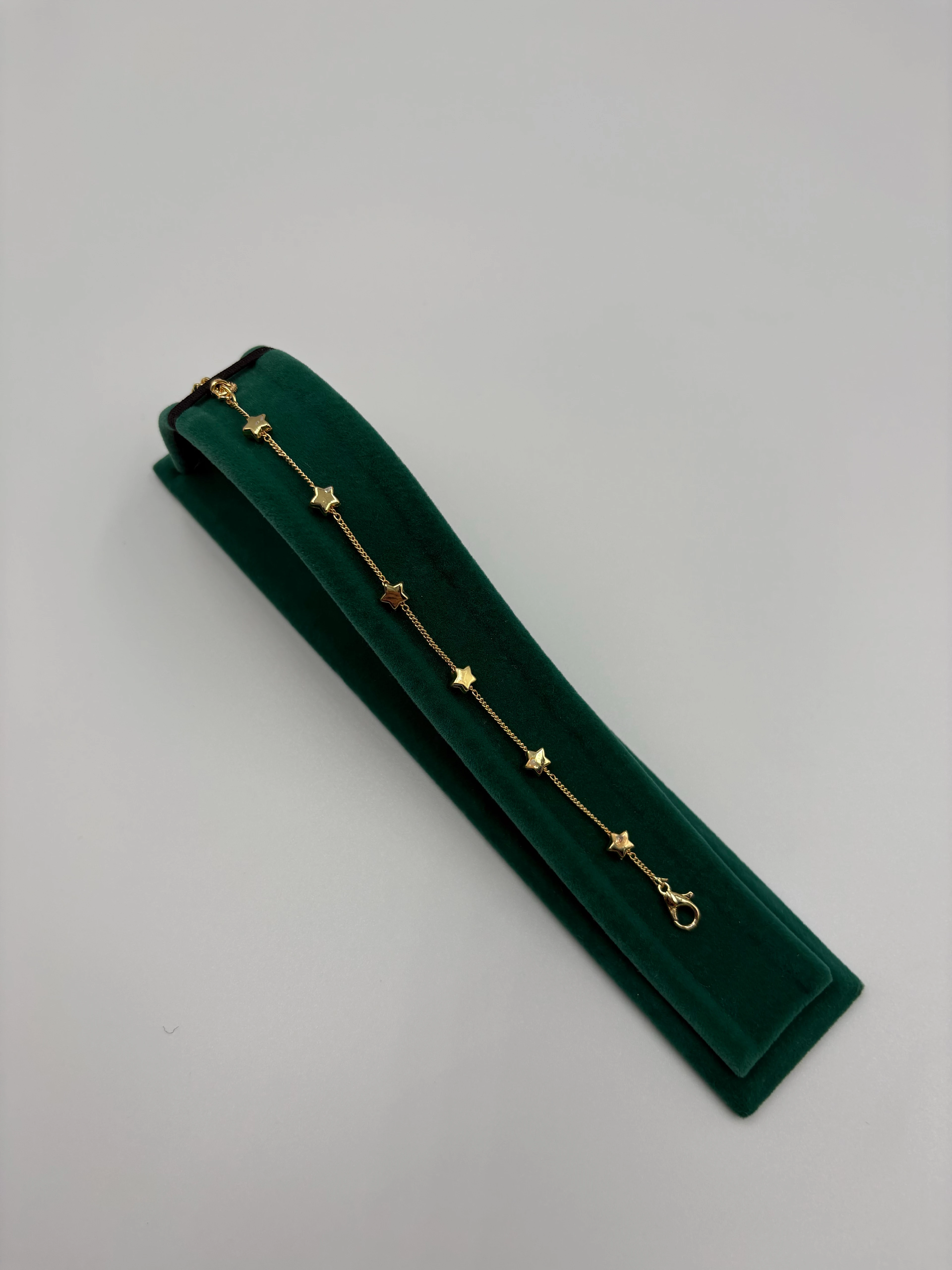 Yıldız Zincir Bileklik (GOLD)