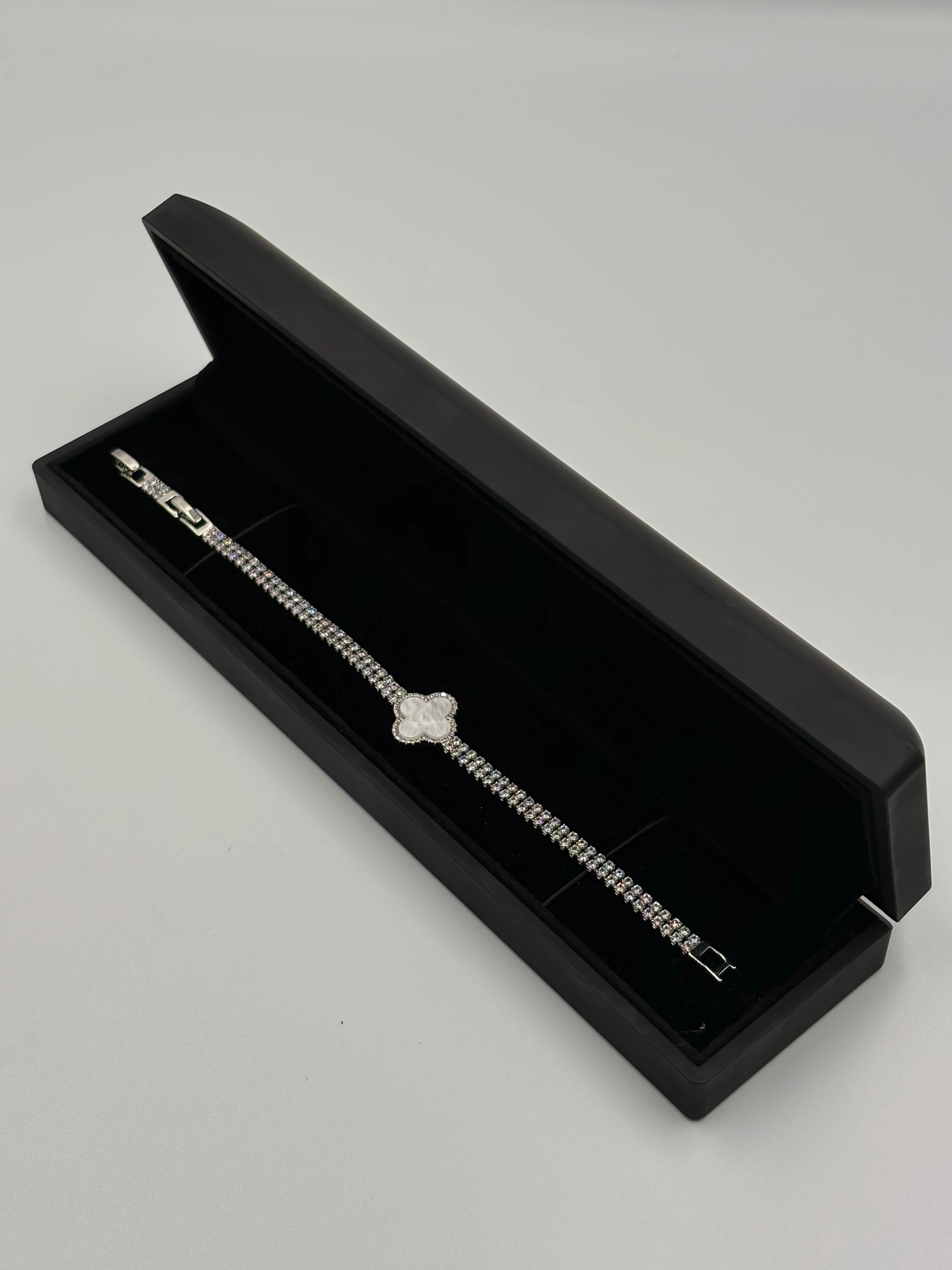 Glam yonca Bileklik (SİLVER)