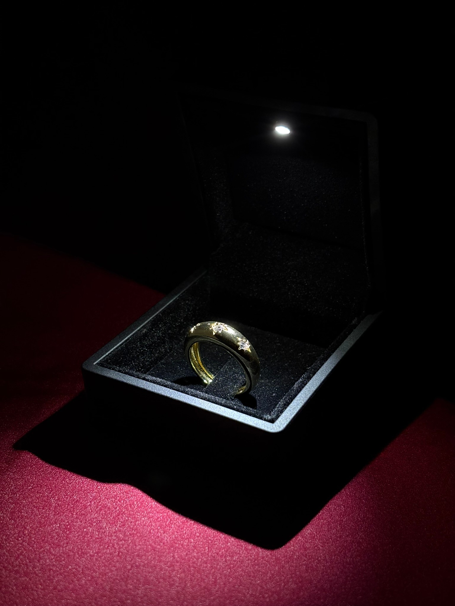 Kutup Yıldızı alyans yüzük (GOLD)
