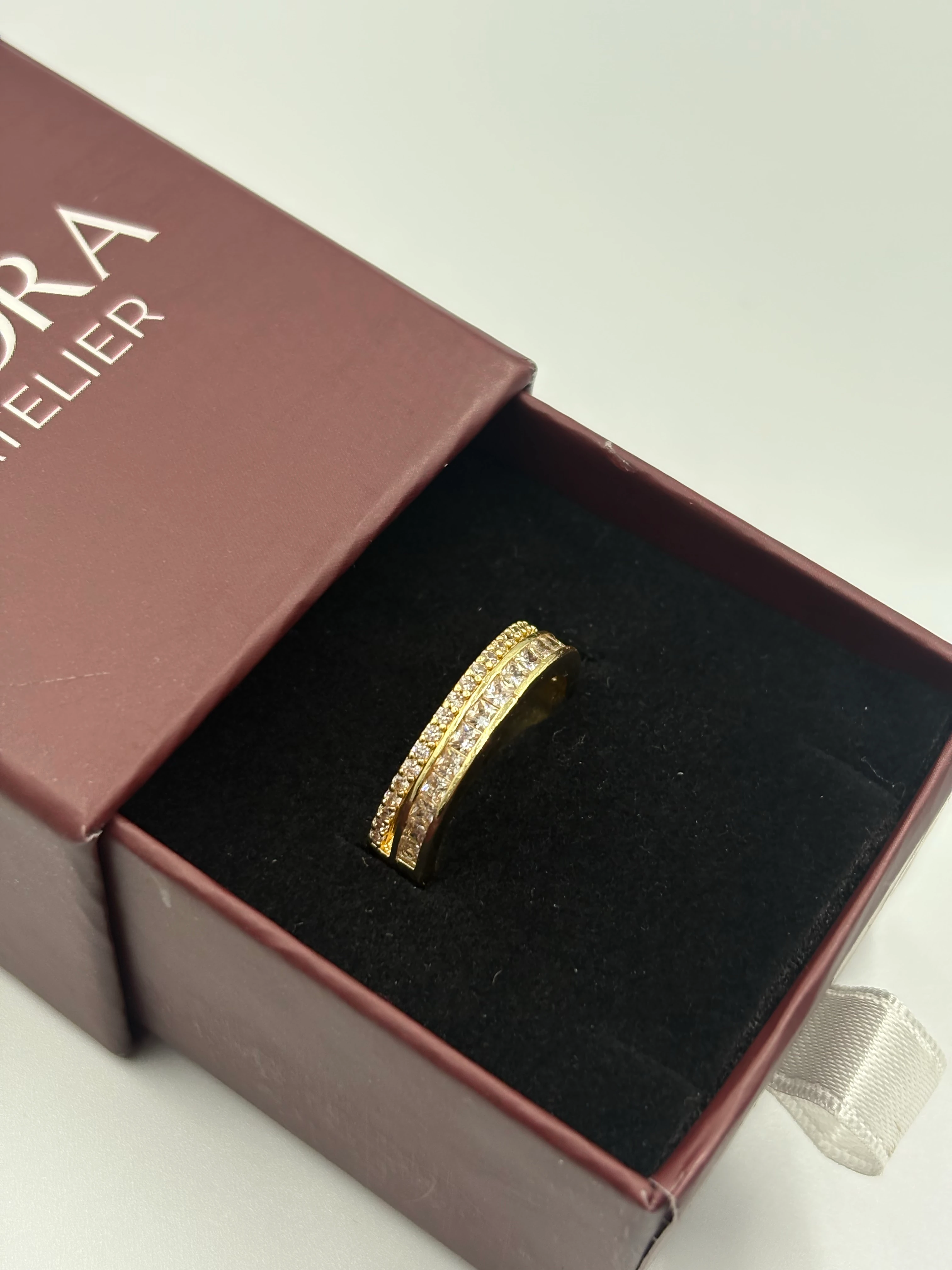 Pırlanta yolu yüzük 