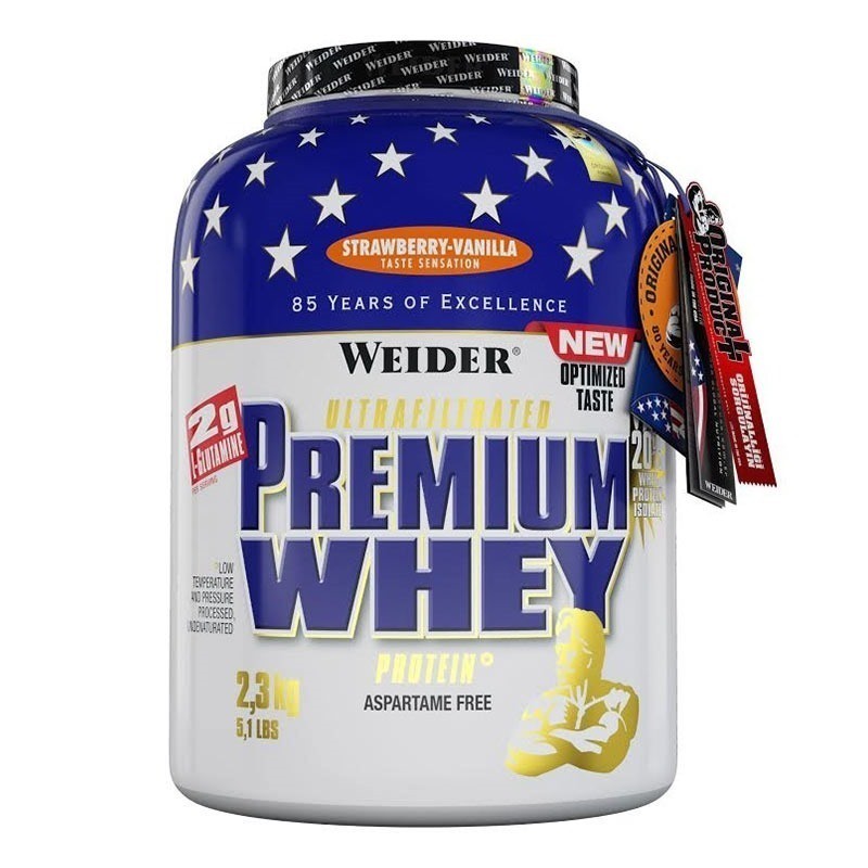 Weider Premium Whey Protein Tozu ÇİLEK VANİLYA 2300 Gr