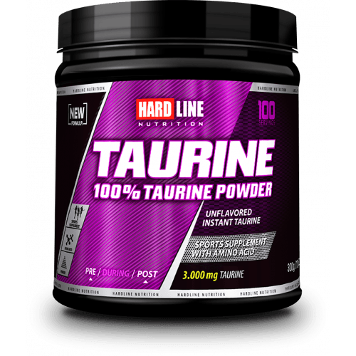 Hardline Taurine 100% Powder 300 Gr