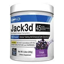 Usp Labs JACK3D The Ultimate Pre-Workout Training Matrix 248 gr 45 Servis