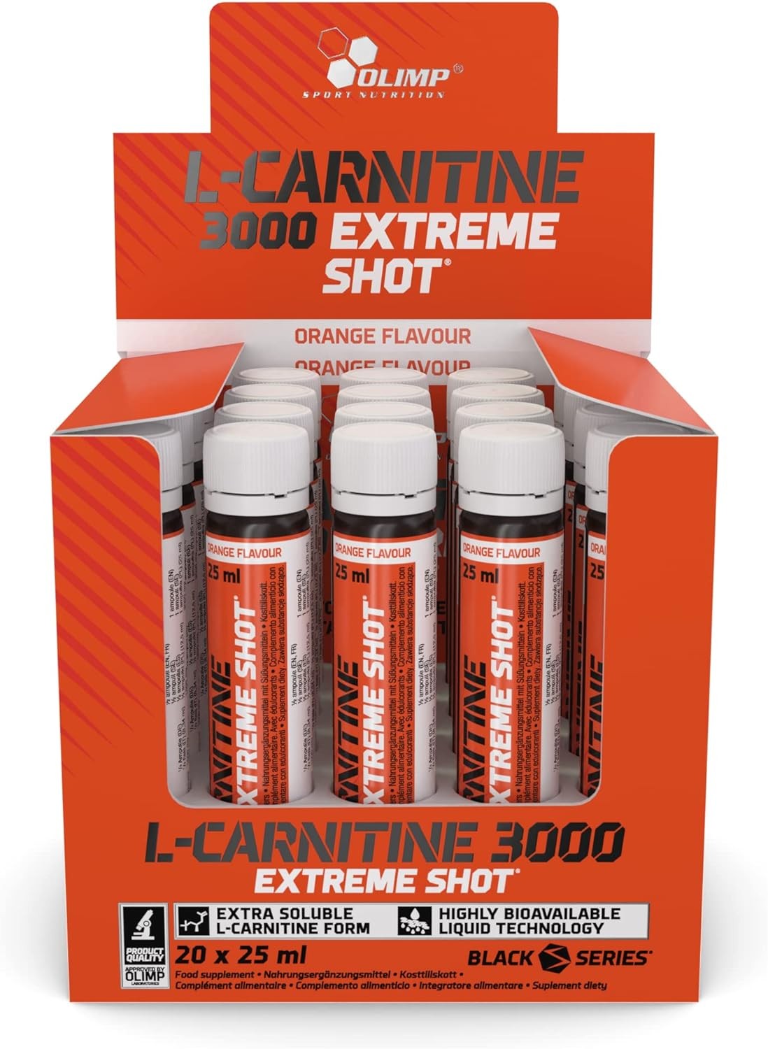 Olimp L-Carnitine 3000 Shot 20 Ampül KİRAZ AROMALI